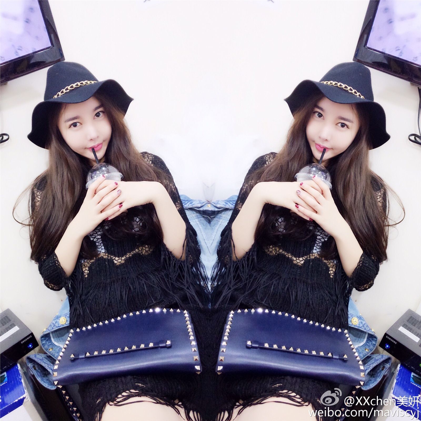 嗲囡囡新人女神chen美妍微博美图 2