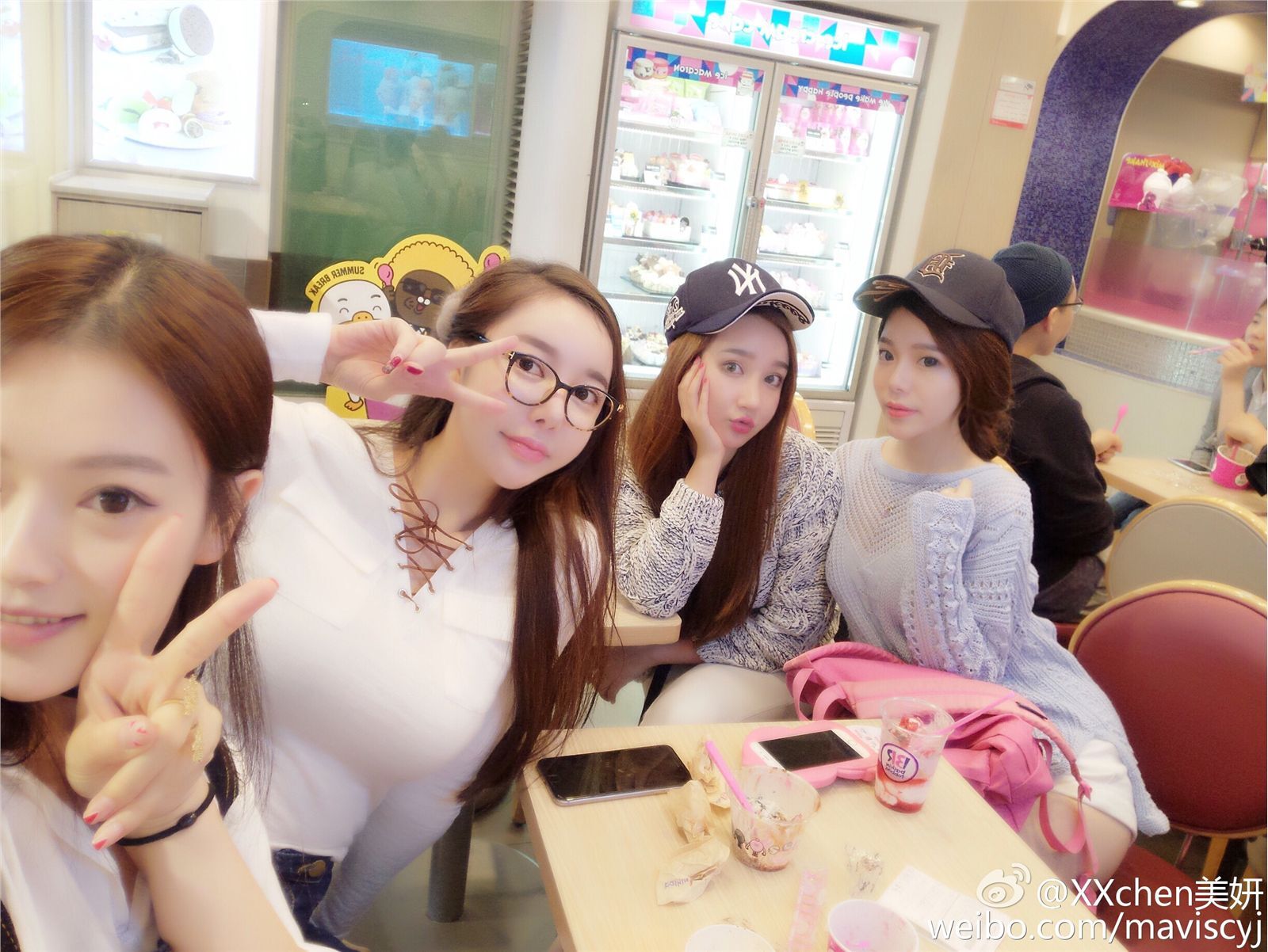 嗲囡囡新人女神chen美妍微博美图 2