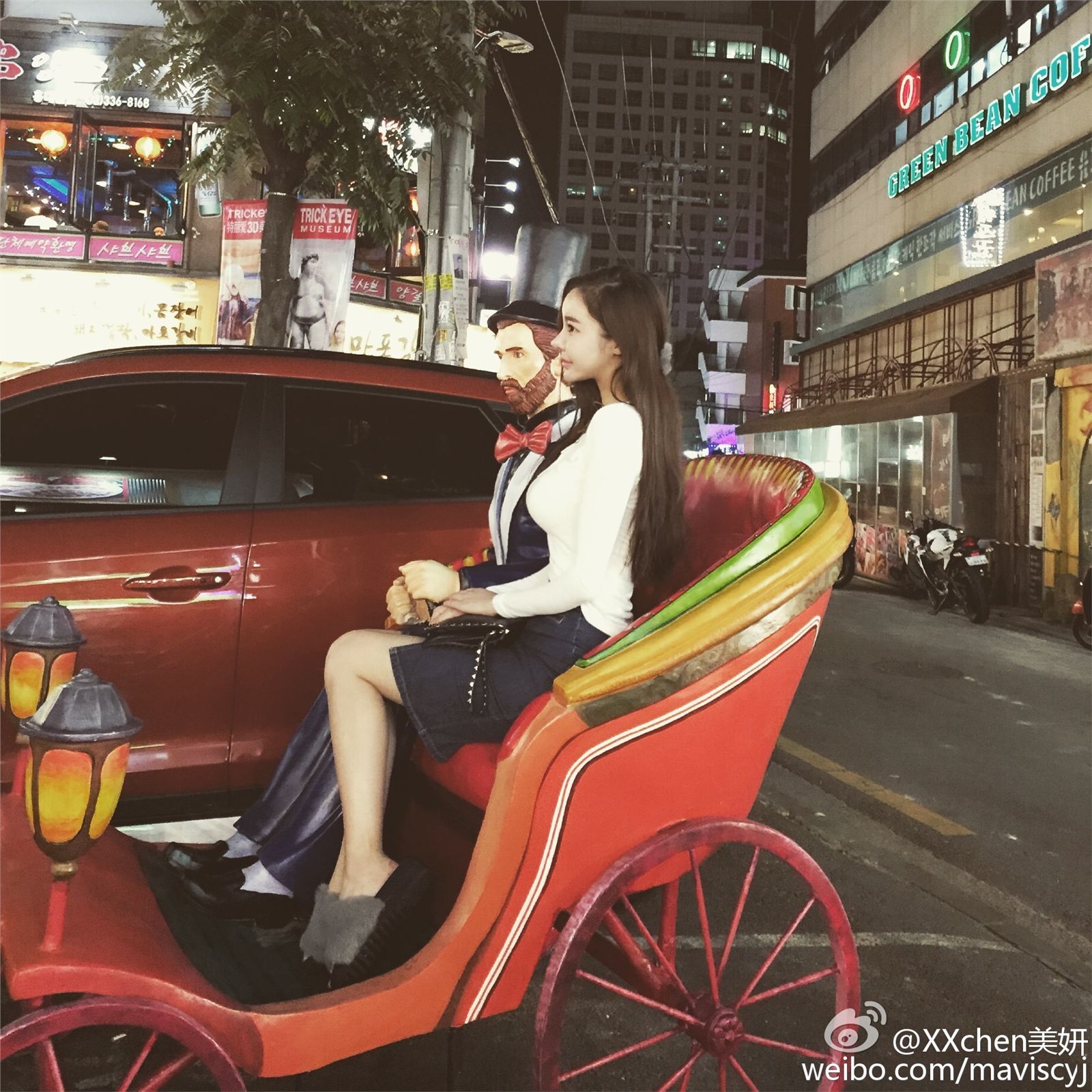 嗲囡囡新人女神chen美妍微博美图 2