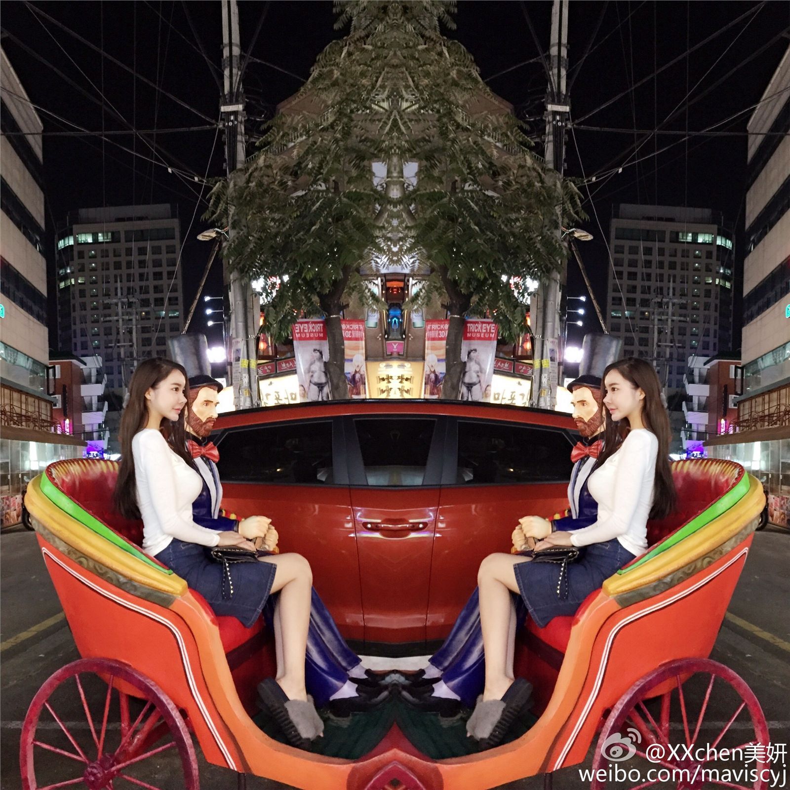 嗲囡囡新人女神chen美妍微博美图 2