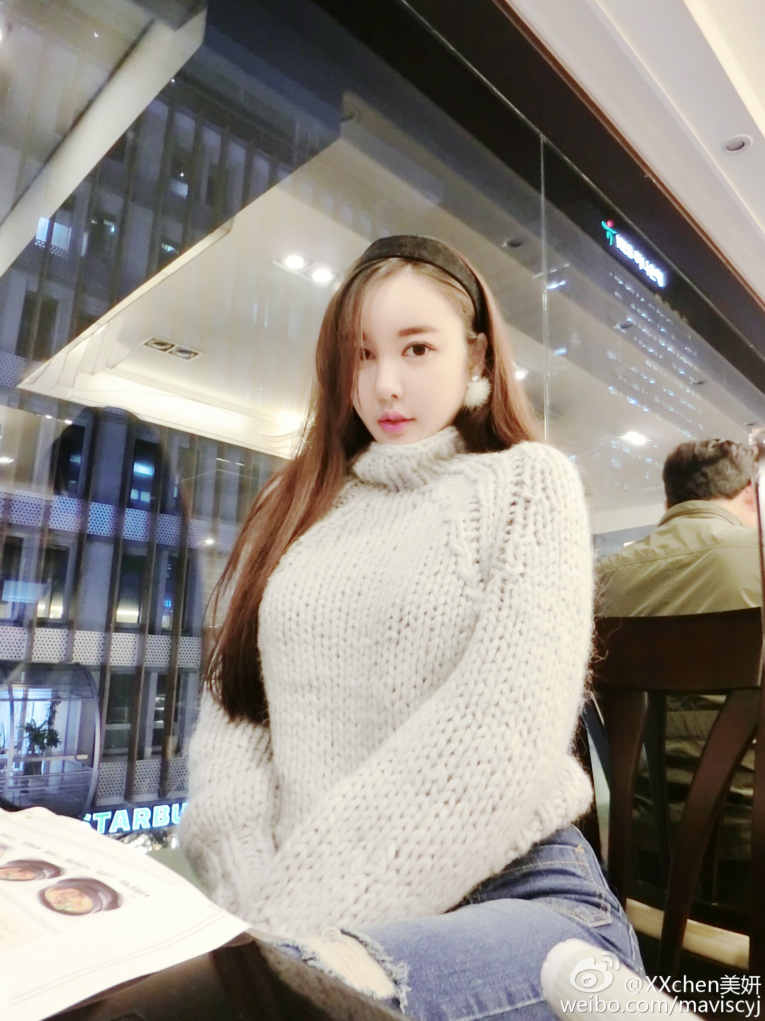 嗲囡囡新人女神chen美妍微博美图 2