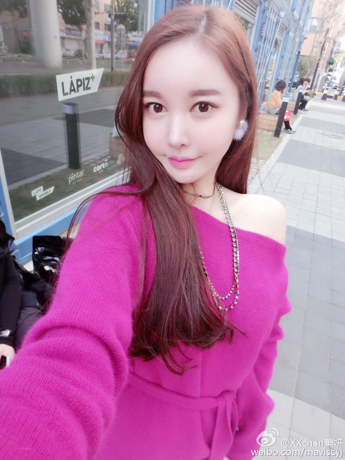 嗲囡囡新人女神chen美妍微博美图 2