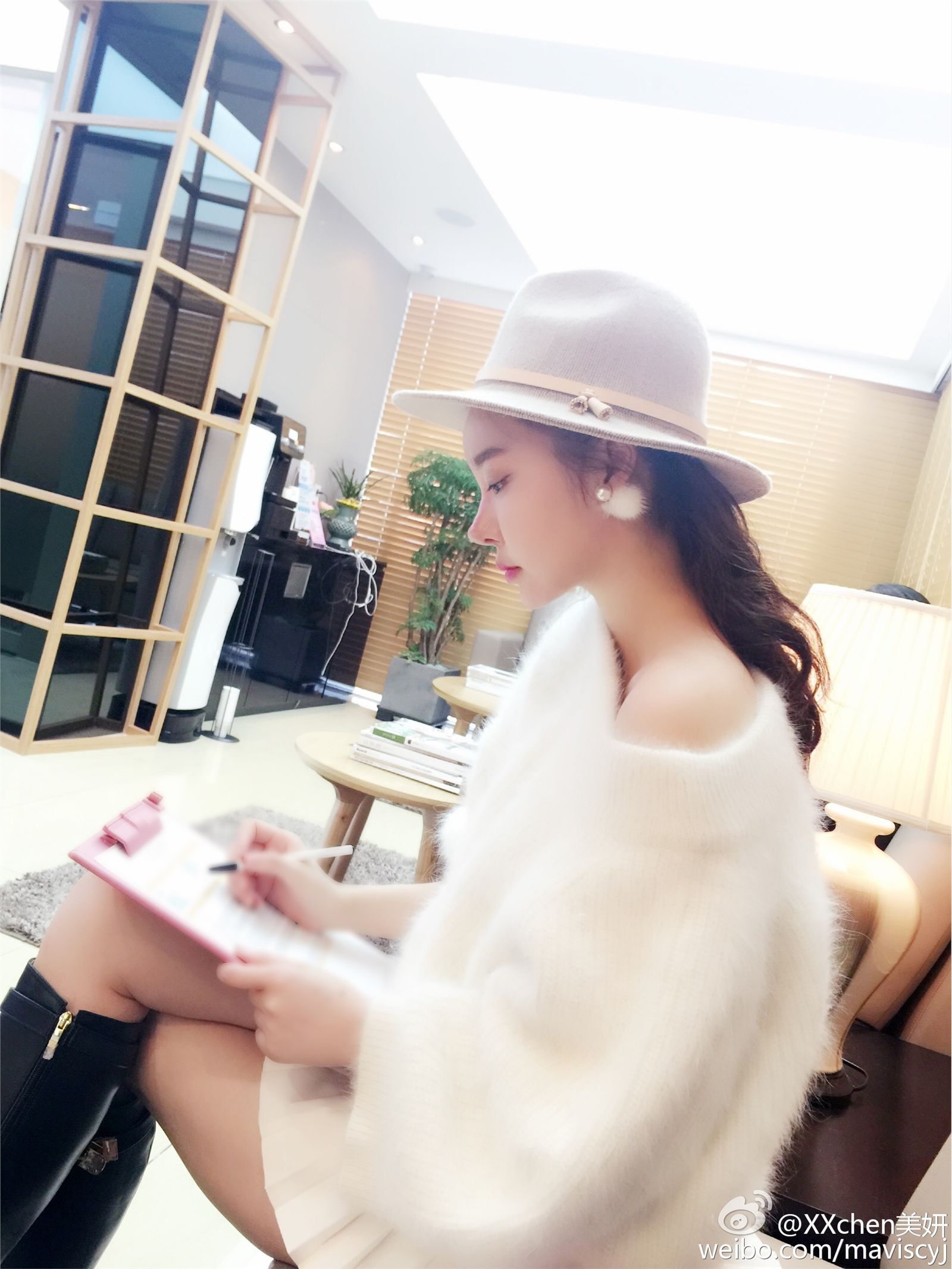 嗲囡囡新人女神chen美妍微博美图 2