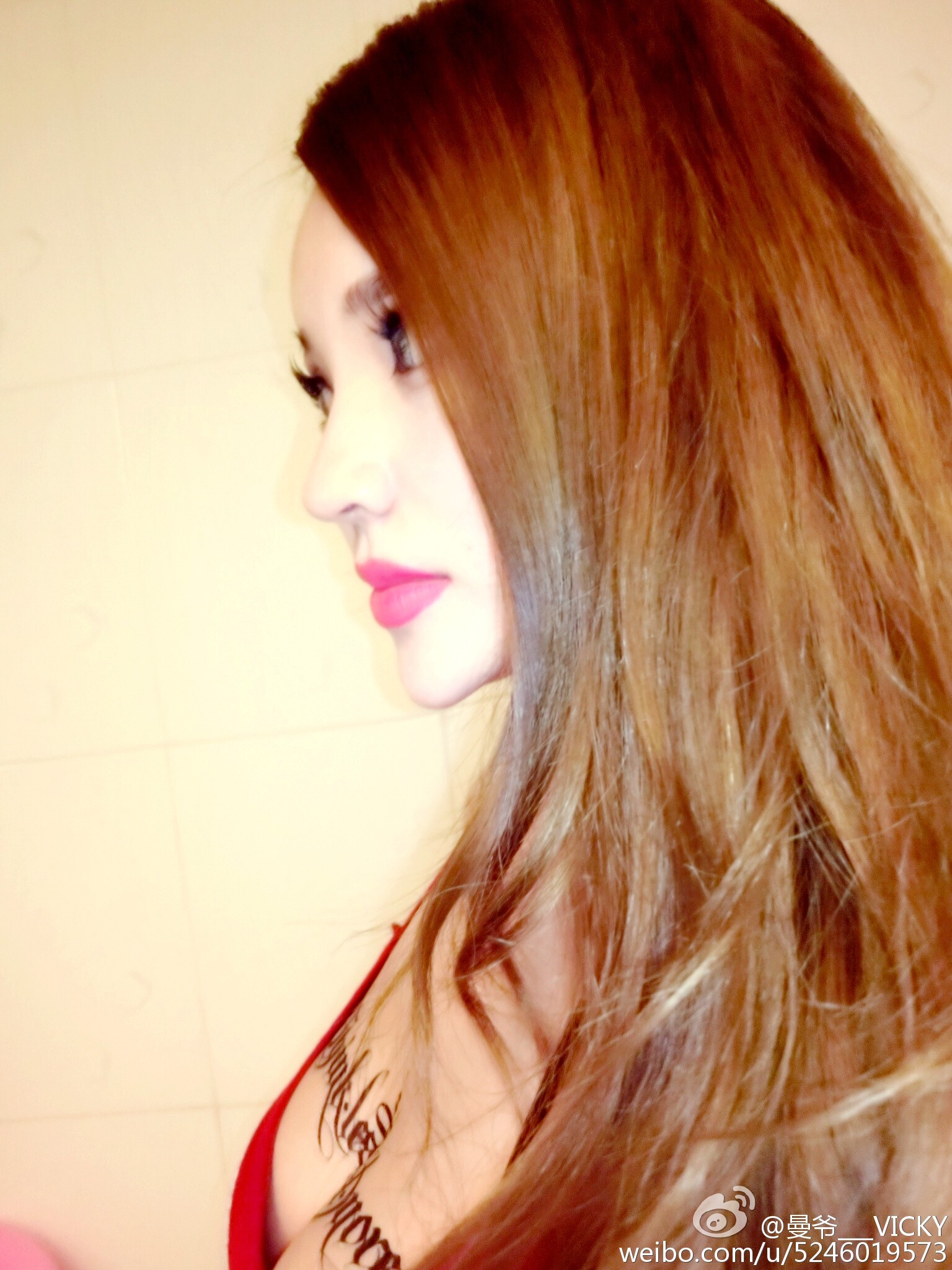 AISS爱丝模特曼宝宝微博写真照 1