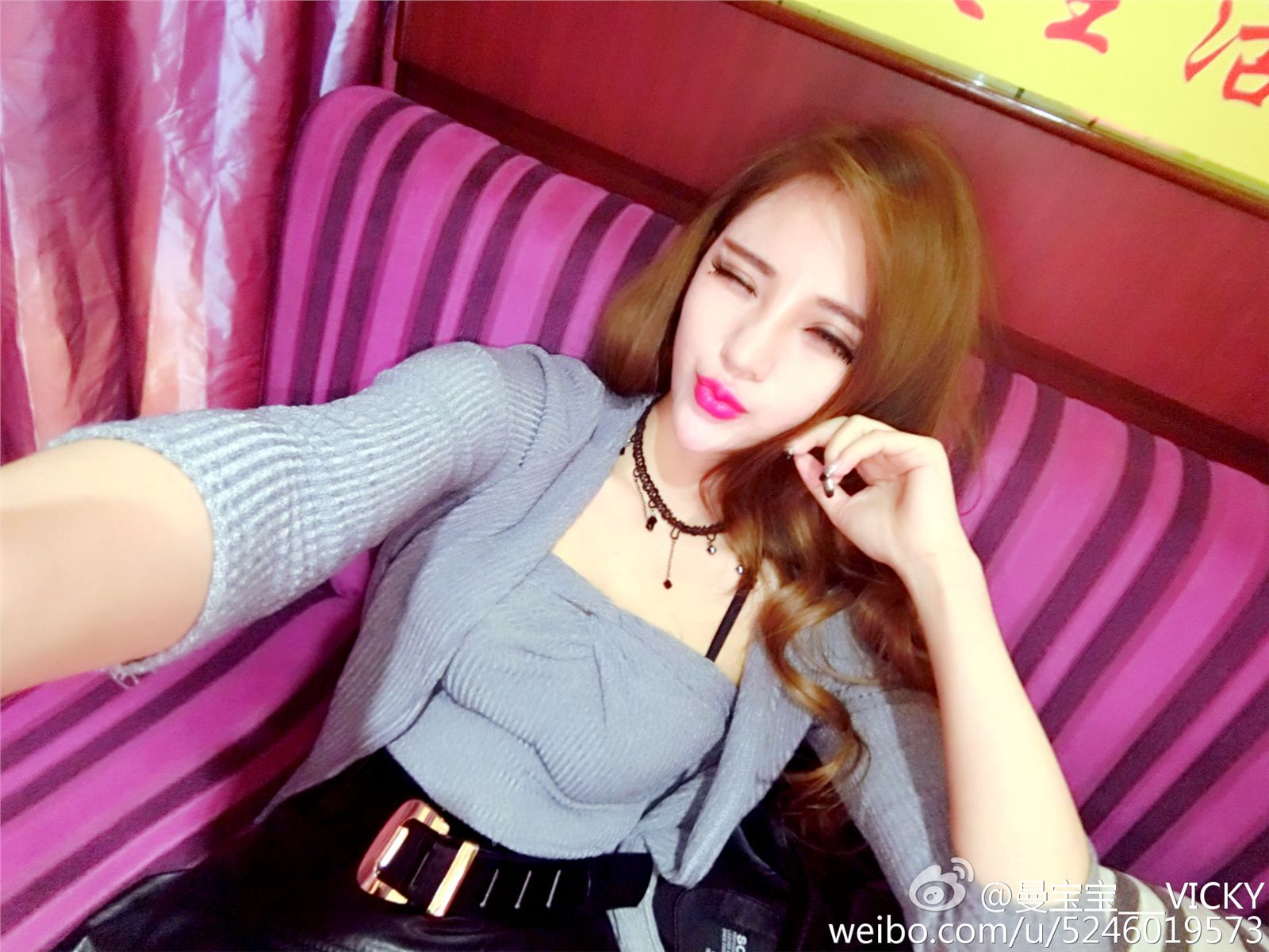 AISS爱丝模特曼宝宝微博写真照 1