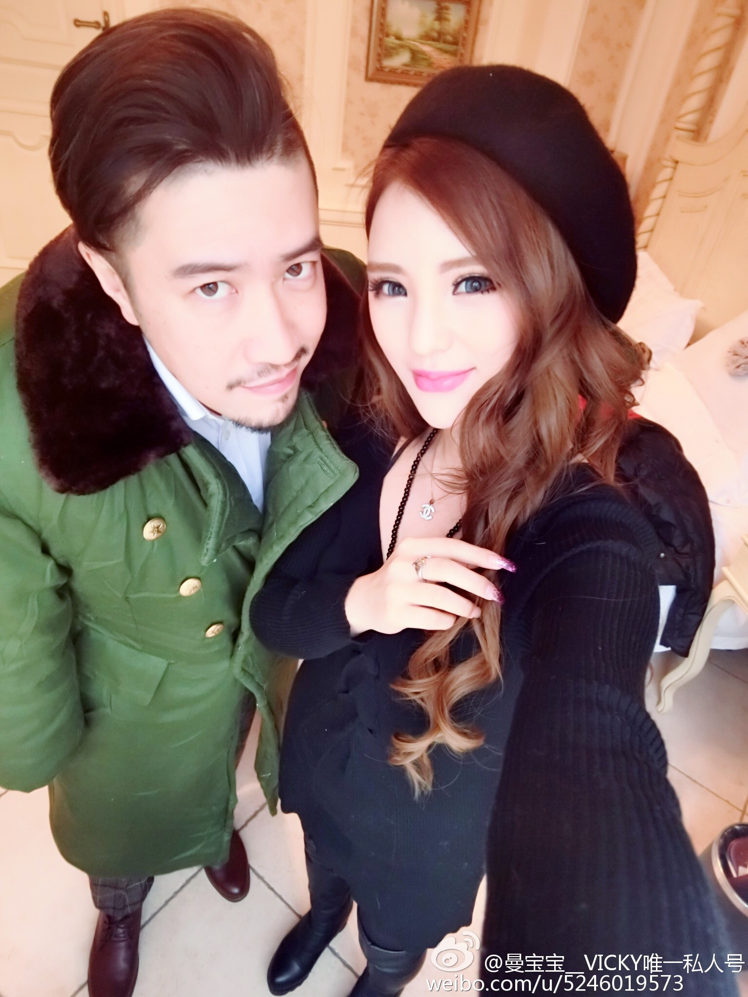 AISS爱丝模特曼宝宝微博写真照 1