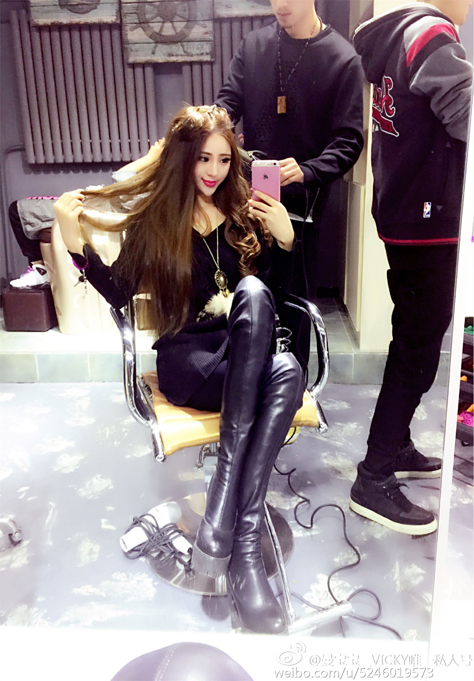 AISS爱丝模特曼宝宝微博写真照 1