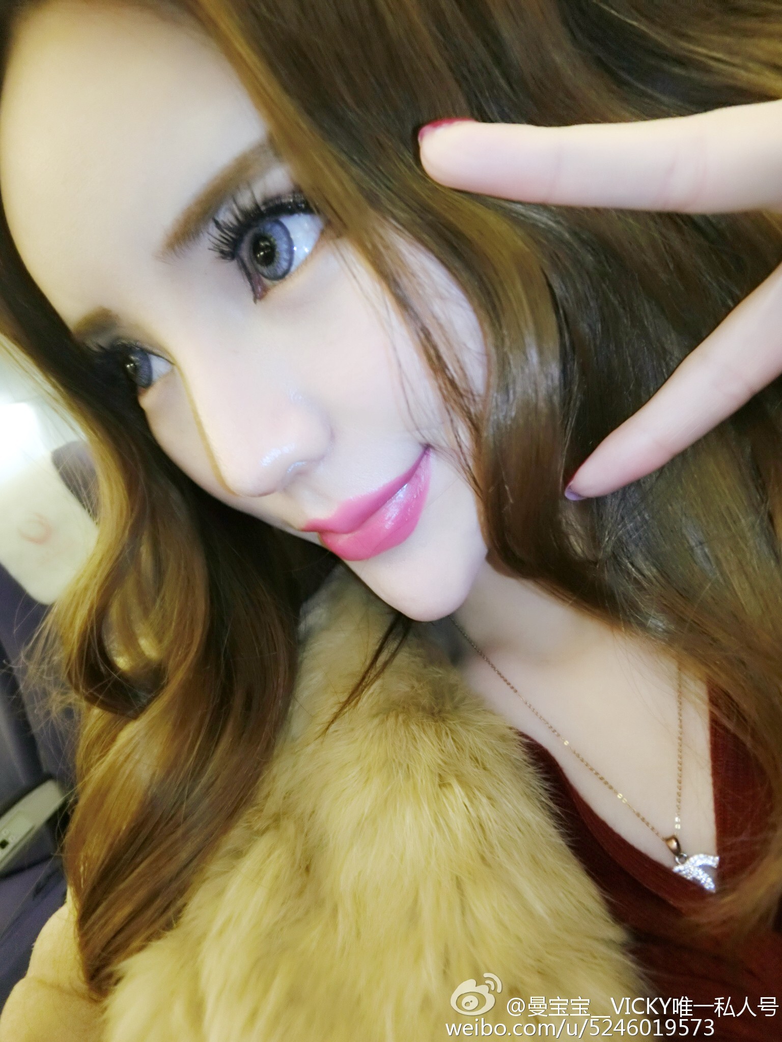 AISS爱丝模特曼宝宝微博写真照 1