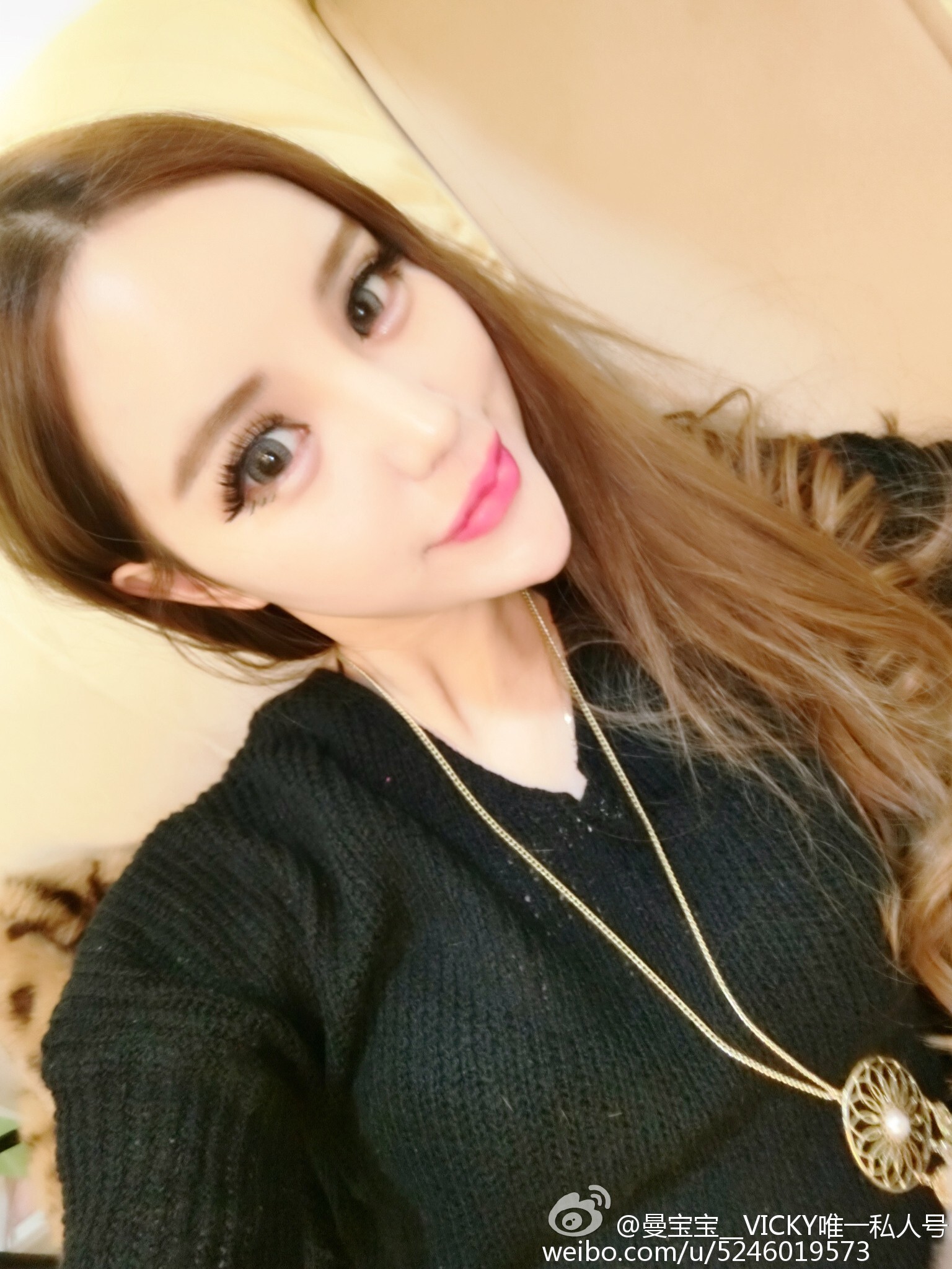 AISS爱丝模特曼宝宝微博写真照 1