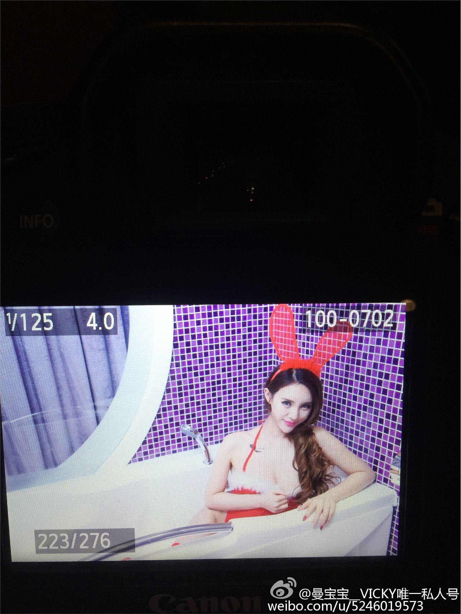 AISS爱丝模特曼宝宝微博写真照 1