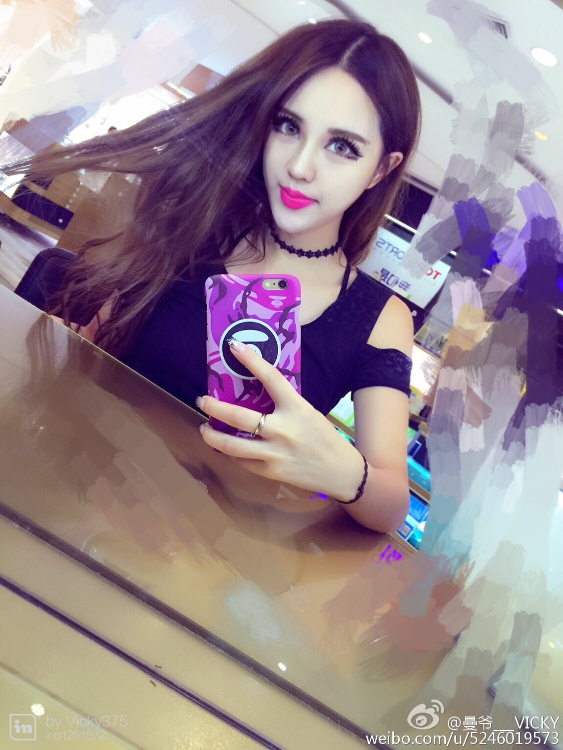 AISS爱丝模特曼宝宝微博写真照 2