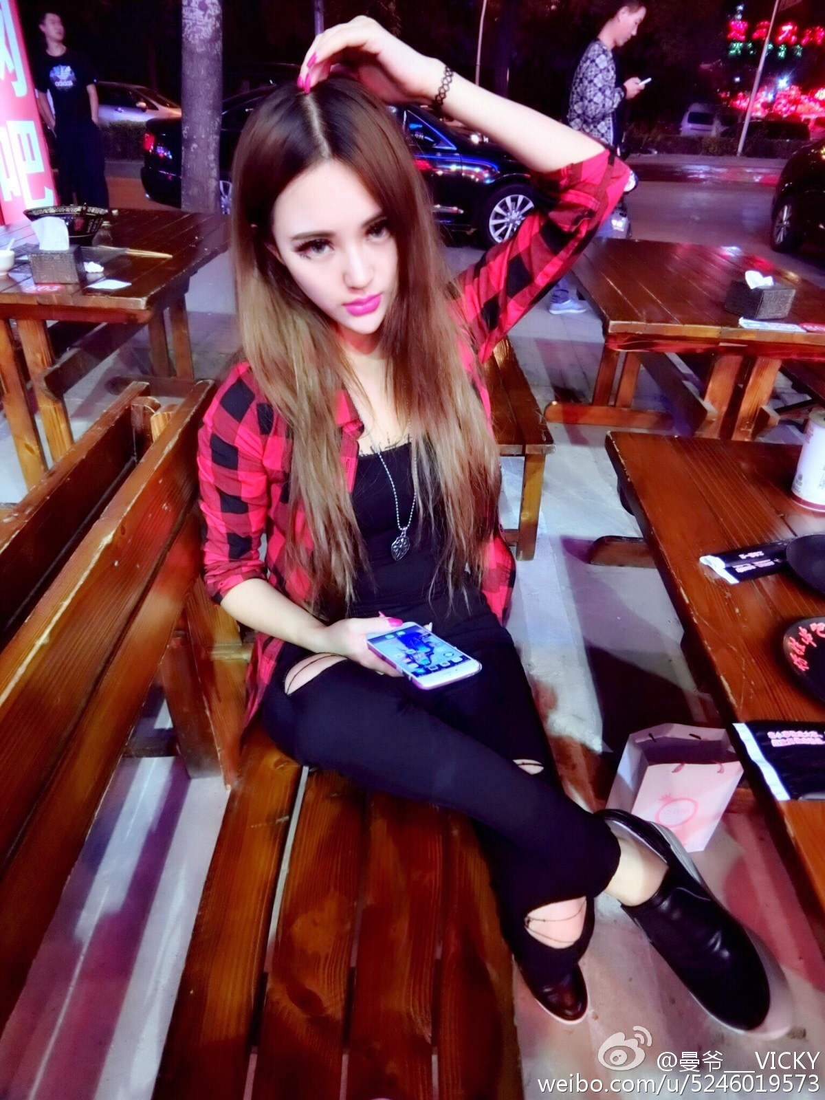 AISS爱丝模特曼宝宝微博写真照 3