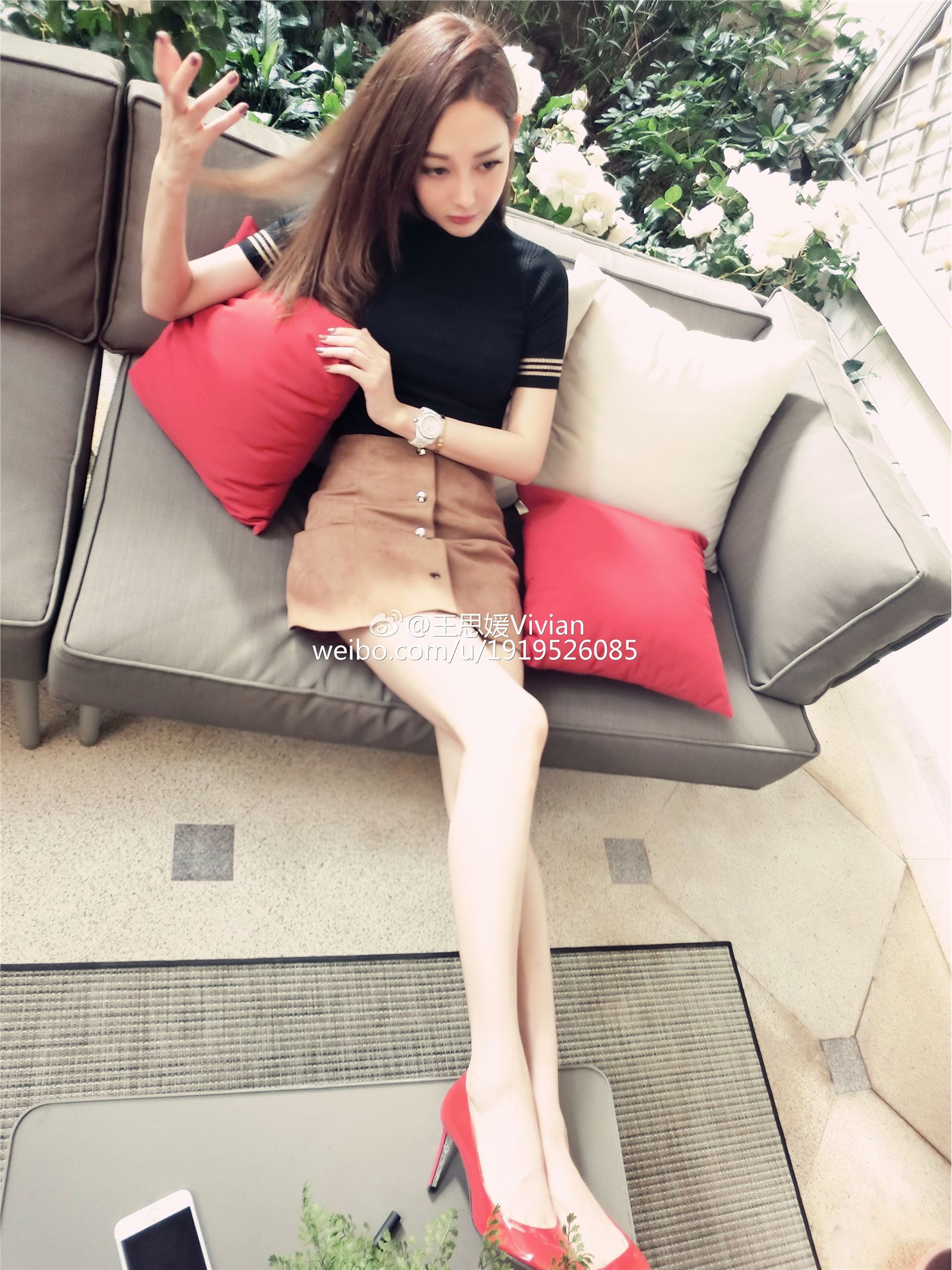 网络红人王思媛Vivian微博自拍写真合集 1