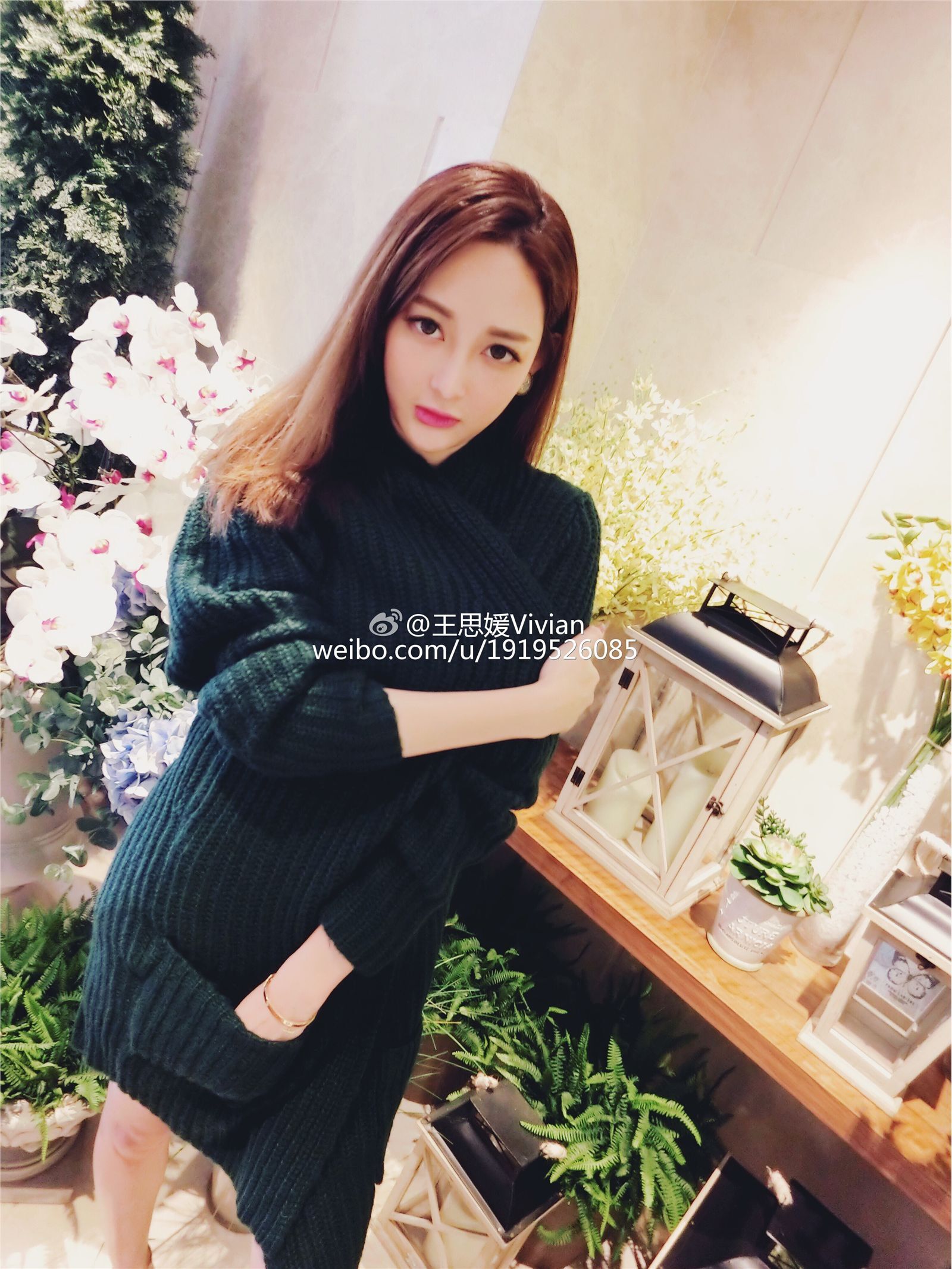 网络红人王思媛Vivian微博自拍写真合集 1