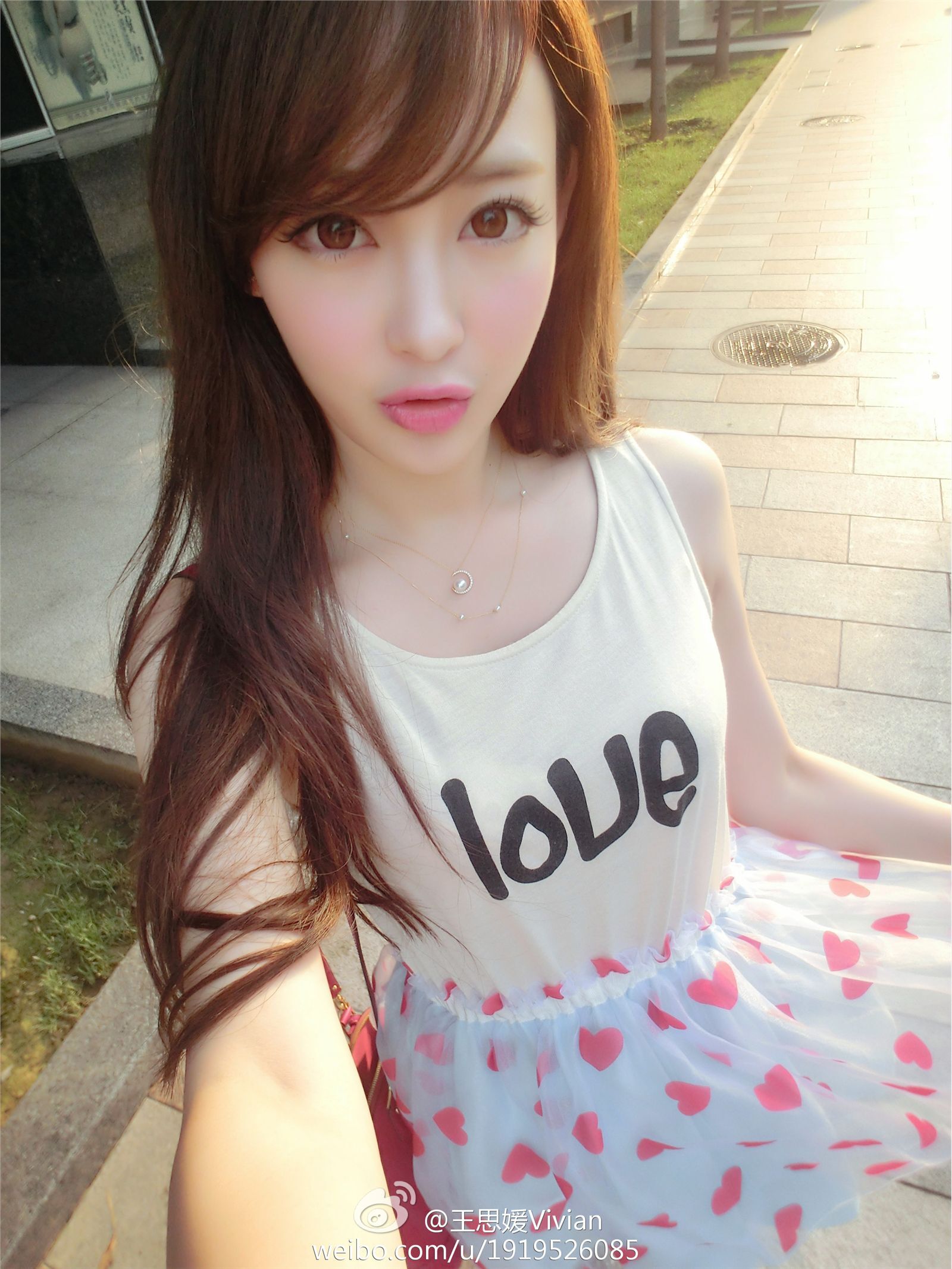 网络红人王思媛Vivian微博自拍写真合集 1