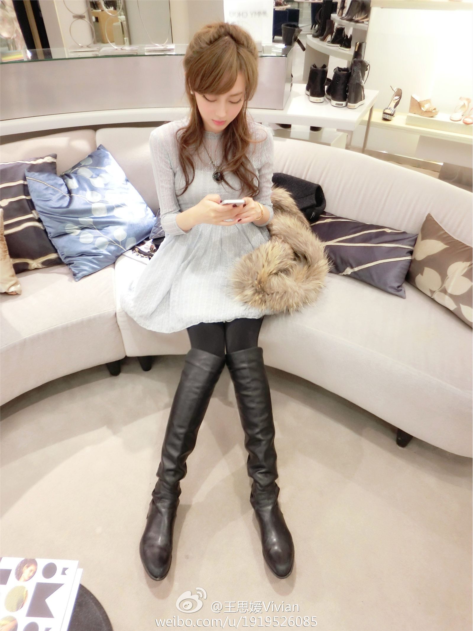 网络红人王思媛Vivian微博自拍写真合集 1