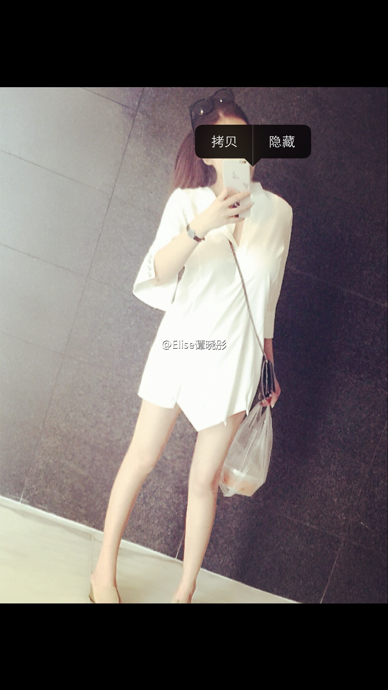 极品胸器嫩模Elise谭晓彤微博福利图片