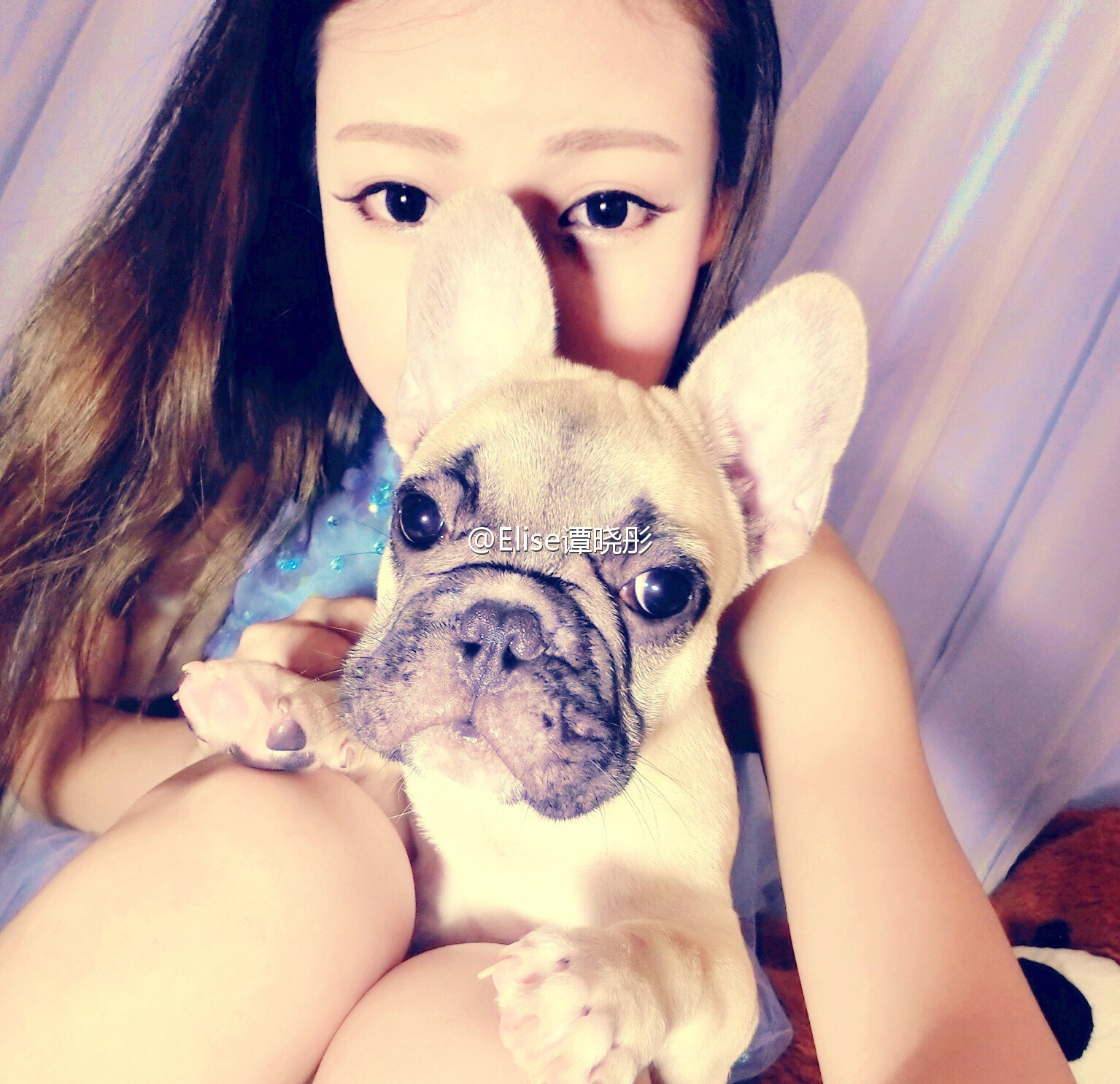 极品胸器嫩模Elise谭晓彤微博福利图片