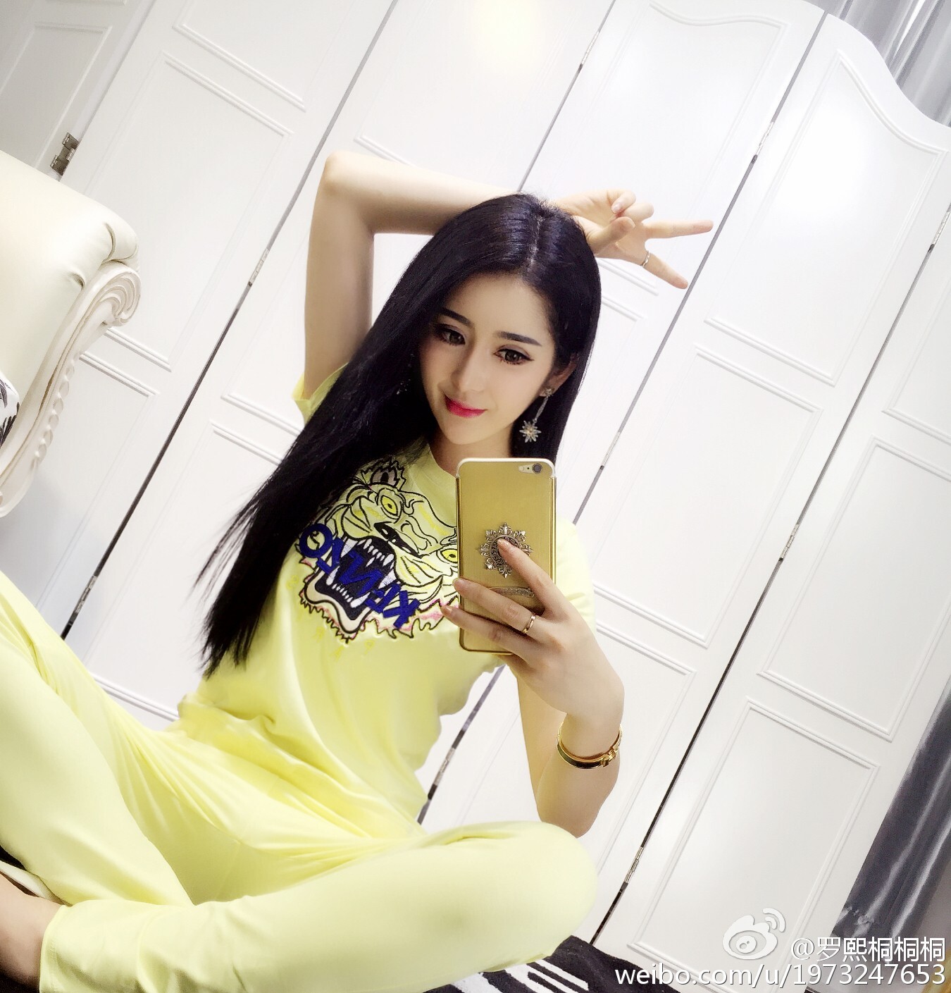 健身房的高颜值邻家妹子 - 罗熙桐桐桐 微博高清合集 1