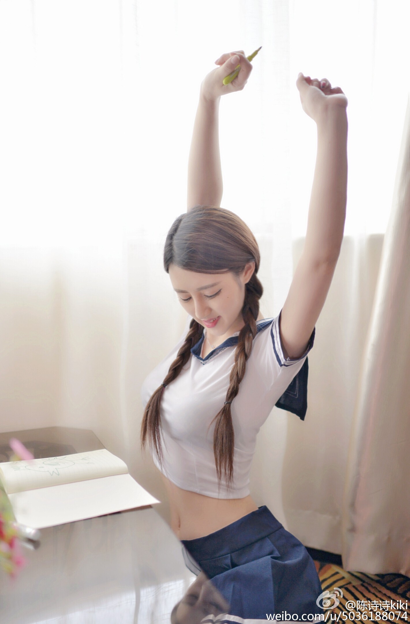 淘女郎陈诗诗 超美微博图集 1