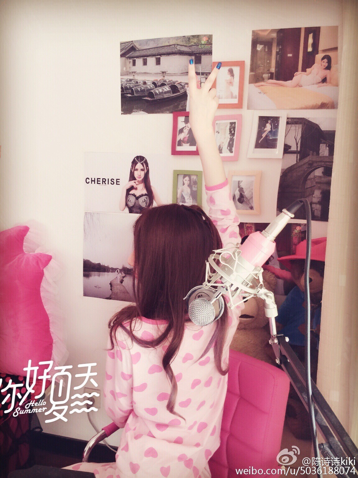 淘女郎陈诗诗 超美微博图集 2