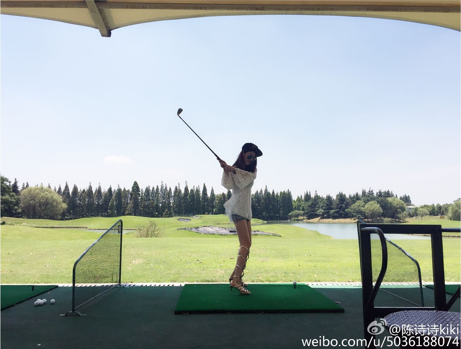 淘女郎陈诗诗 超美微博图集 2