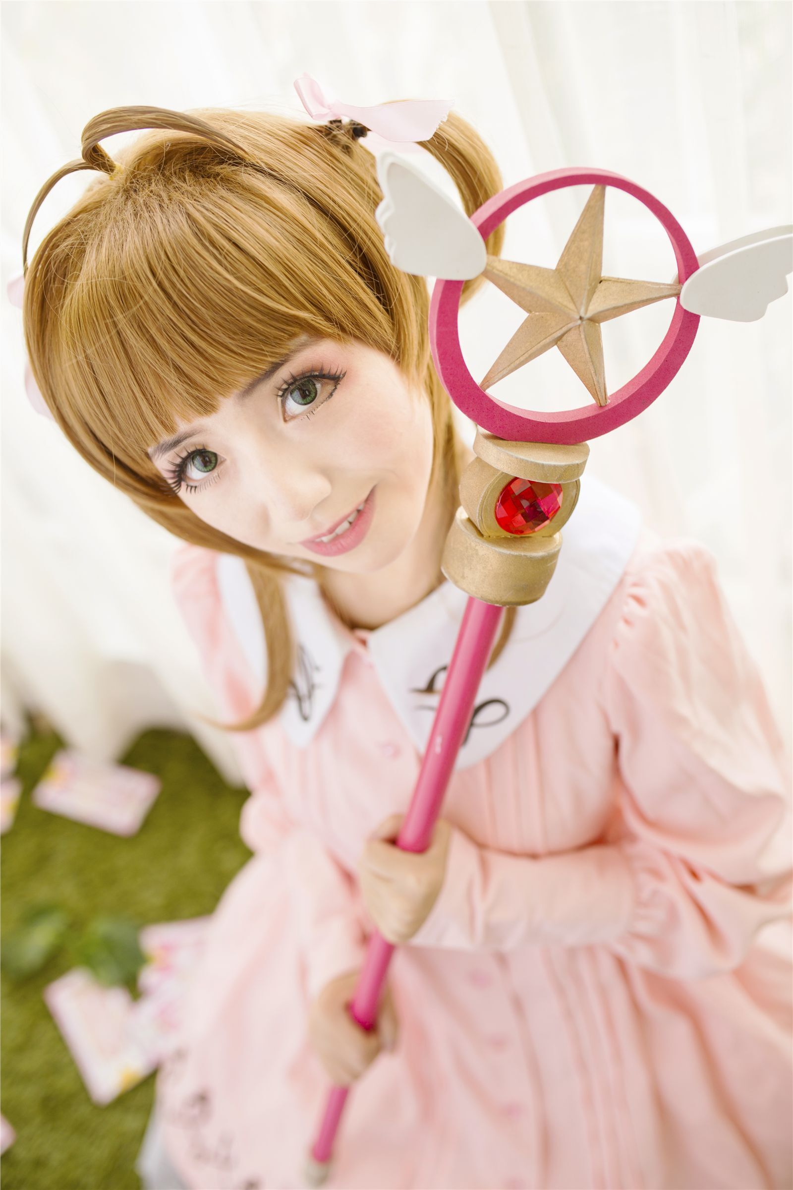 COS正片 小樱 我们来玩牌吧