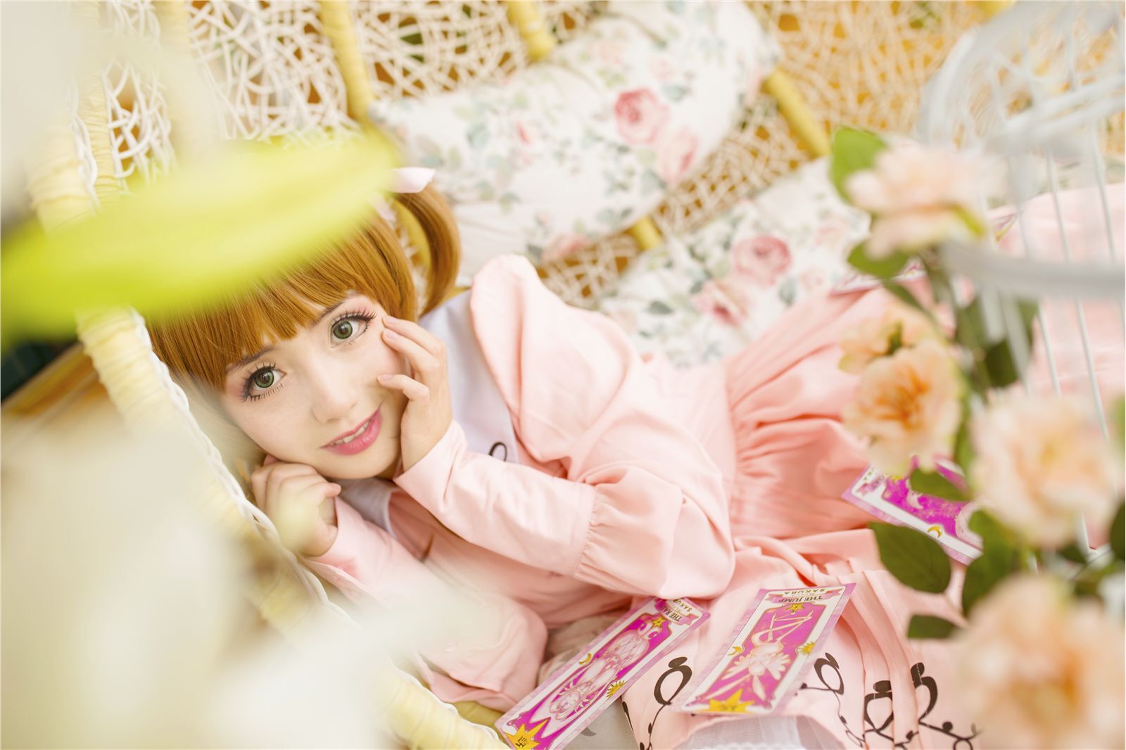 COS正片 小樱 我们来玩牌吧