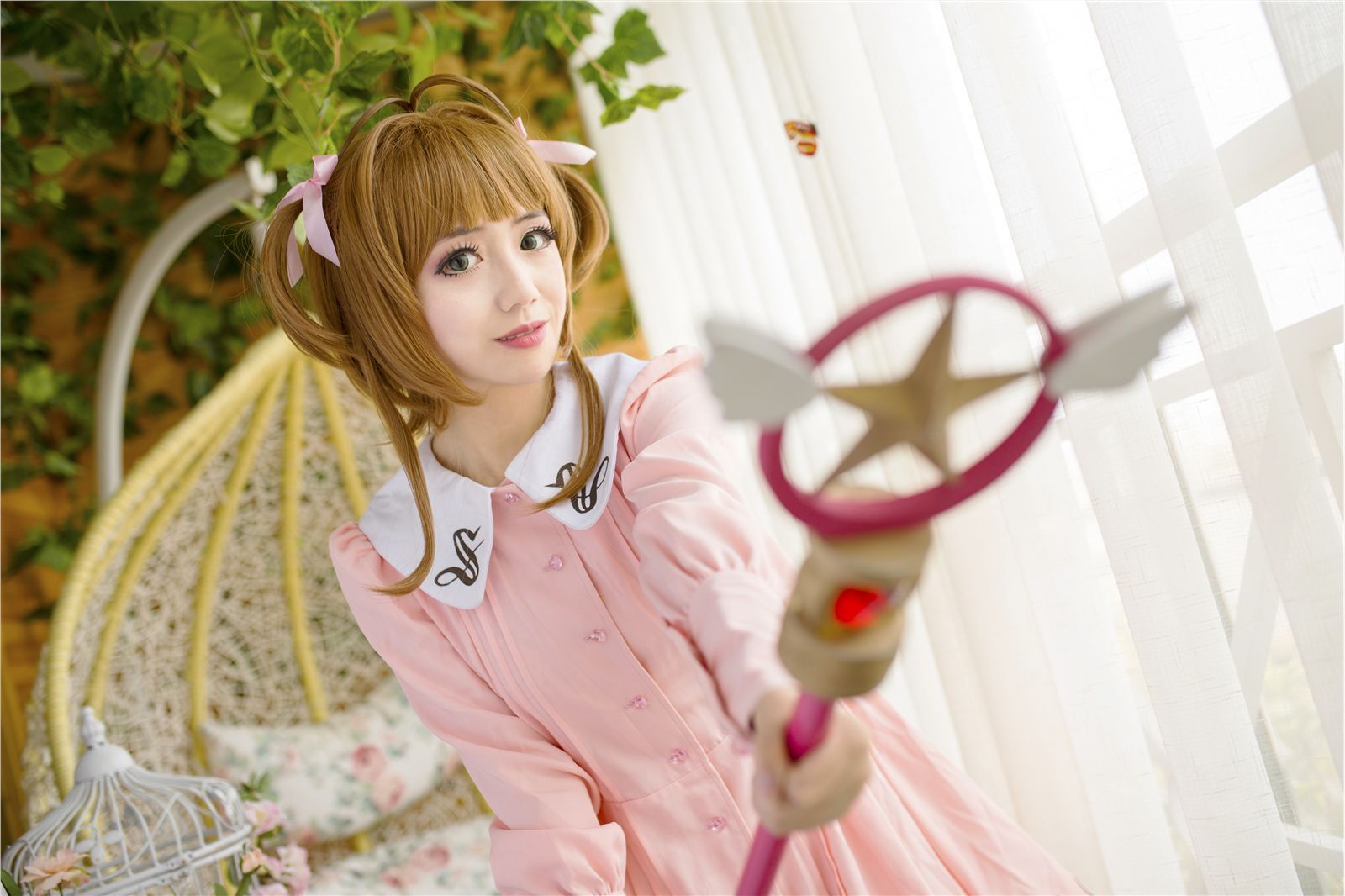 COS正片 小樱 我们来玩牌吧