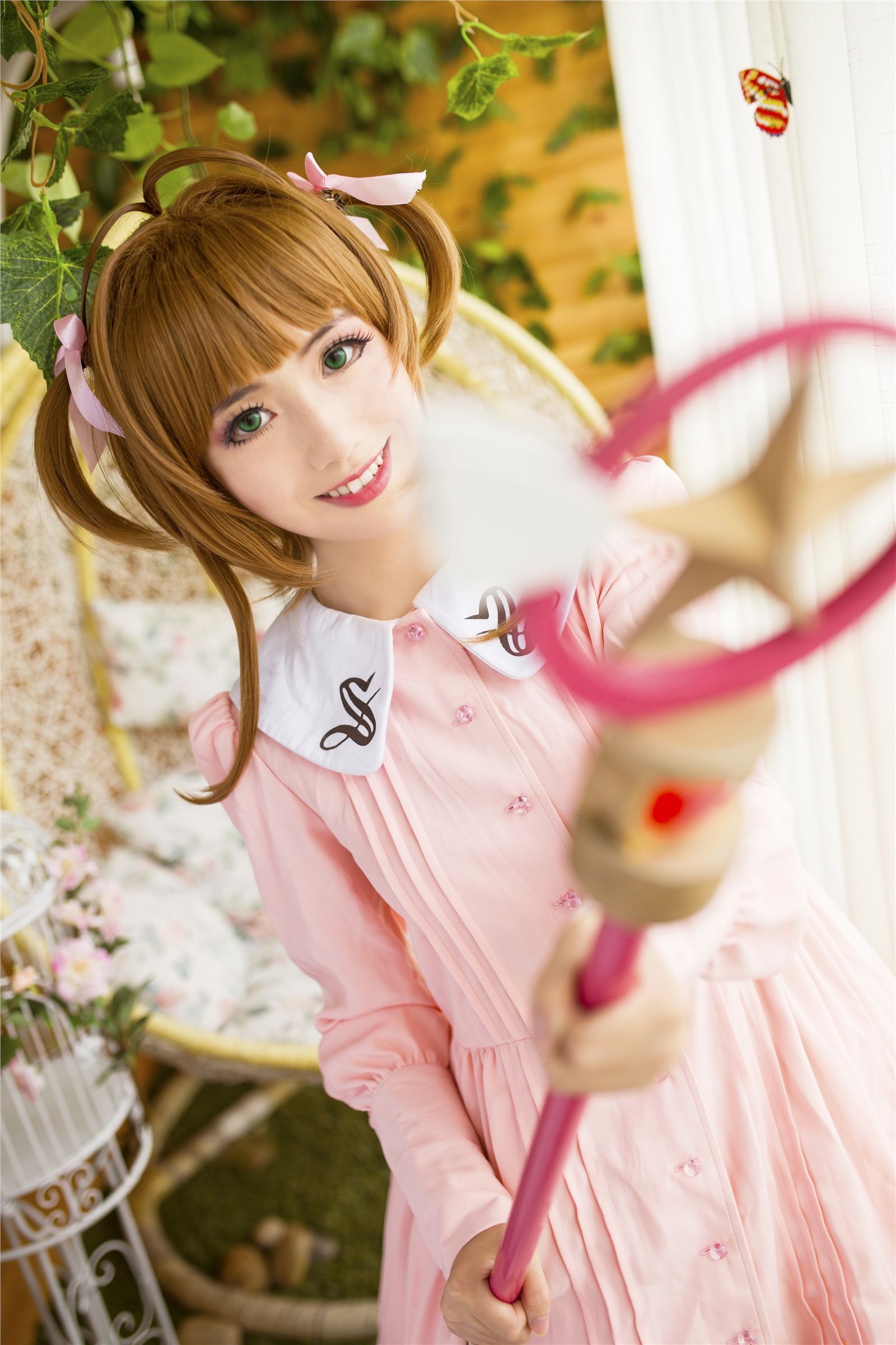 COS正片 小樱 我们来玩牌吧