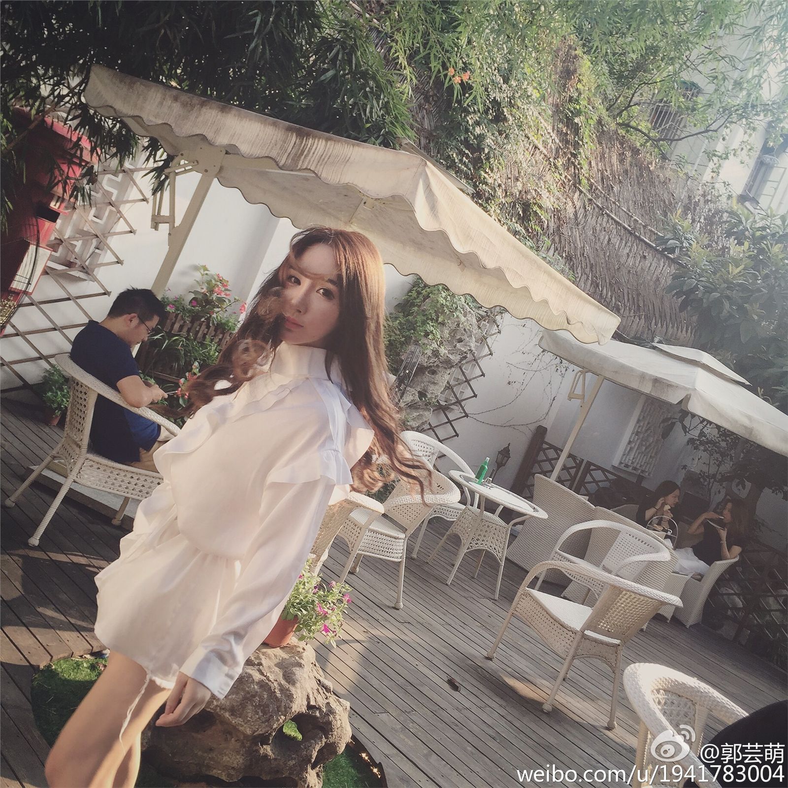 美女模特郭芸萌 微博美图合集