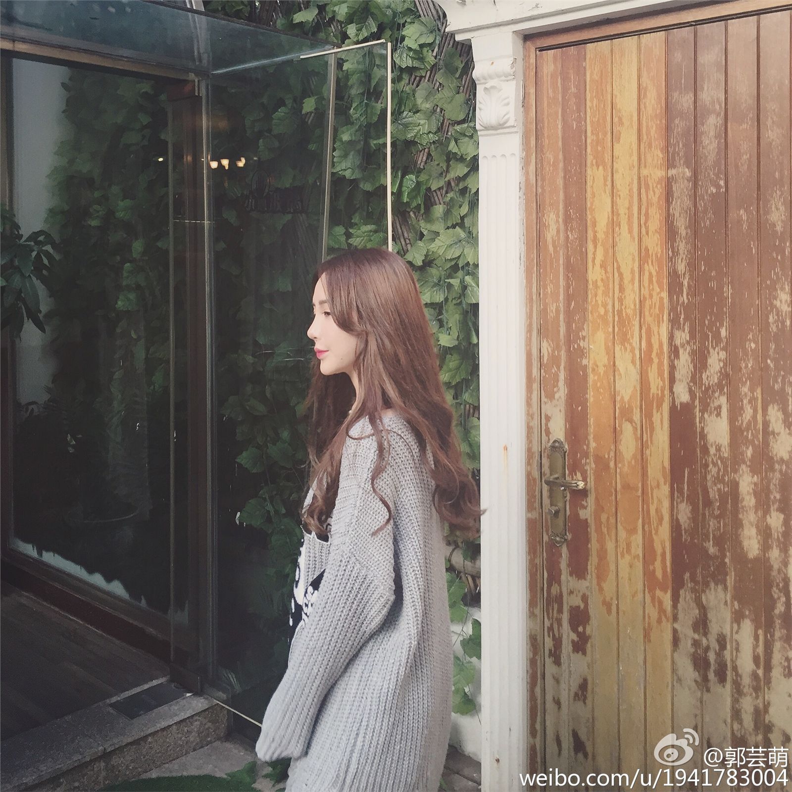 美女模特郭芸萌 微博美图合集