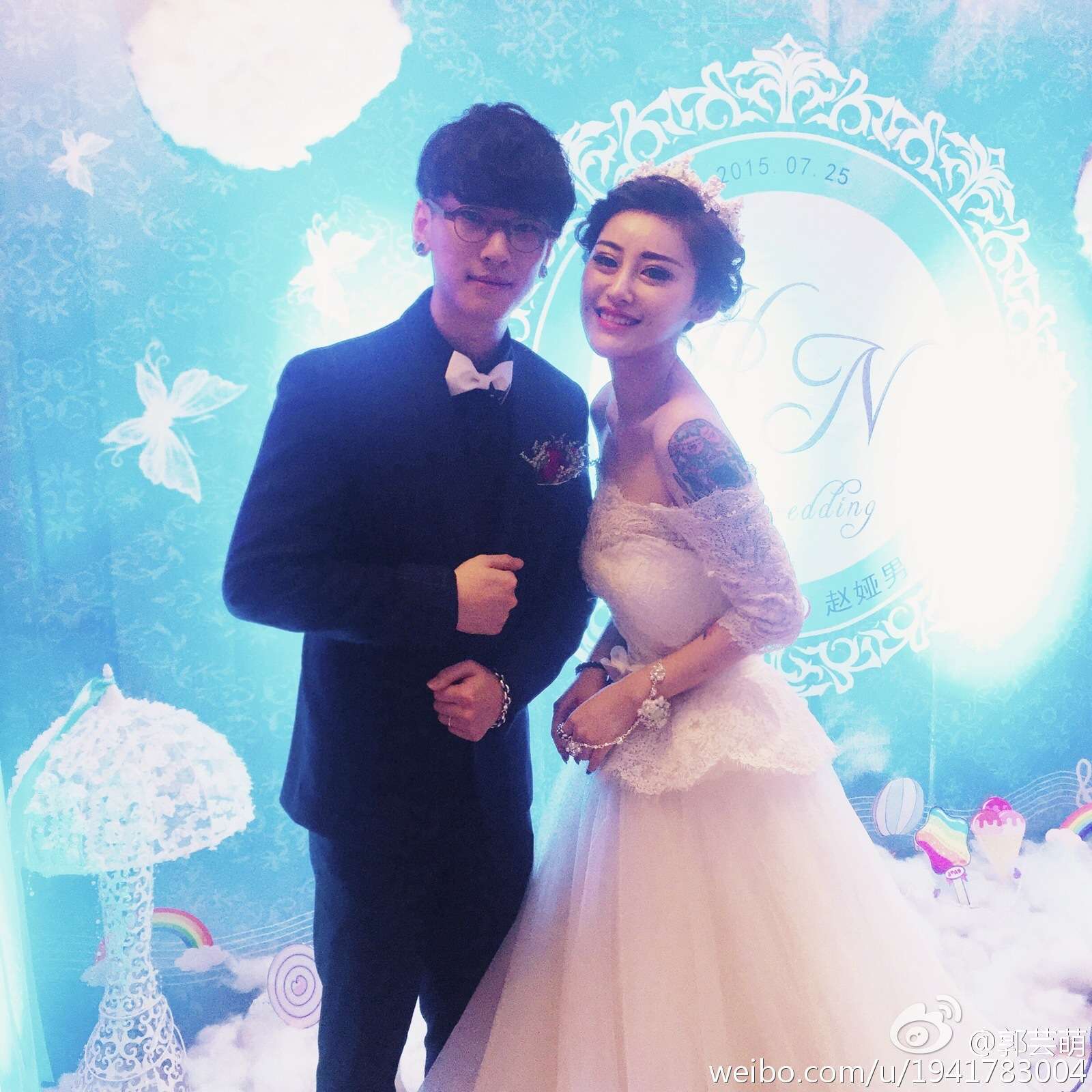 美女模特郭芸萌 微博美图合集