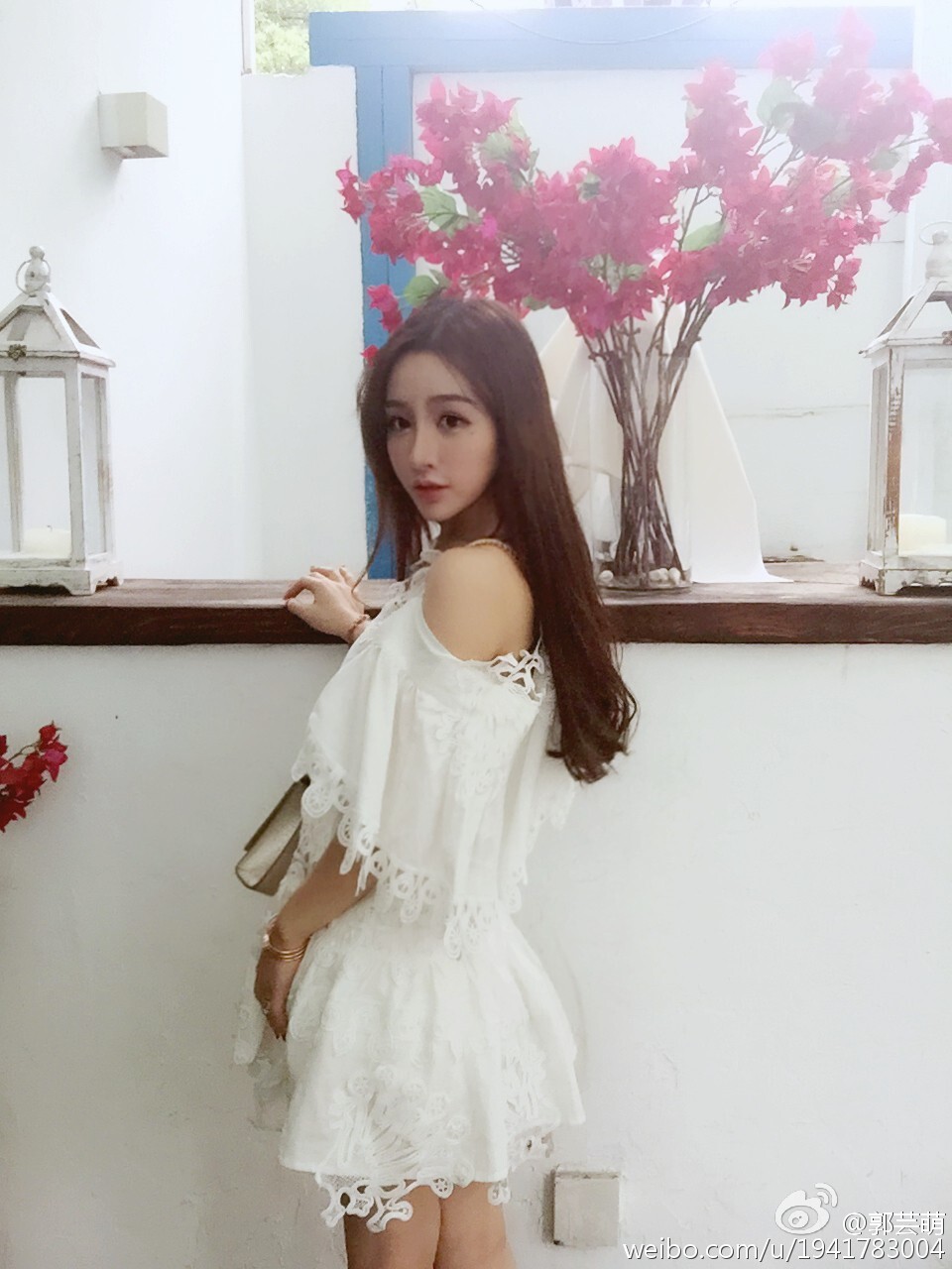 美女模特郭芸萌 微博美图合集