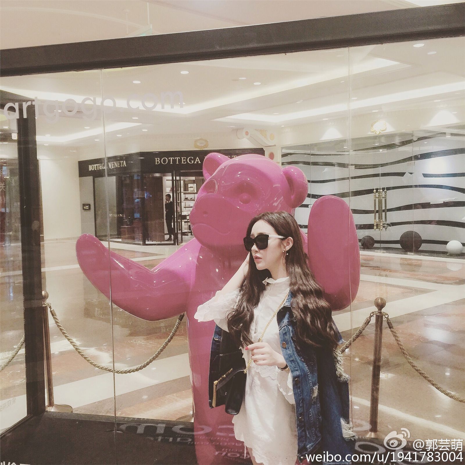 美女模特郭芸萌 微博美图合集