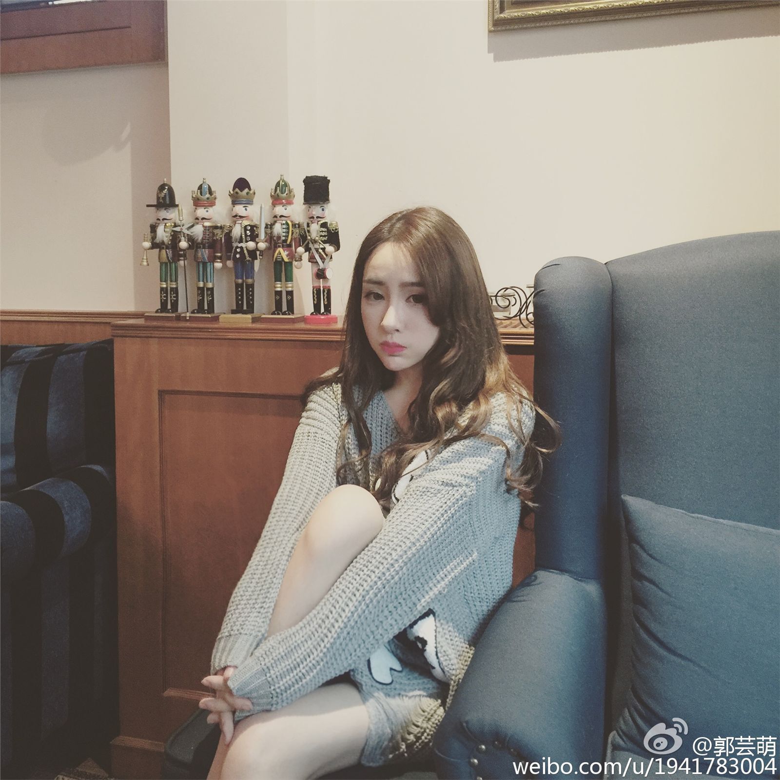 美女模特郭芸萌 微博美图合集