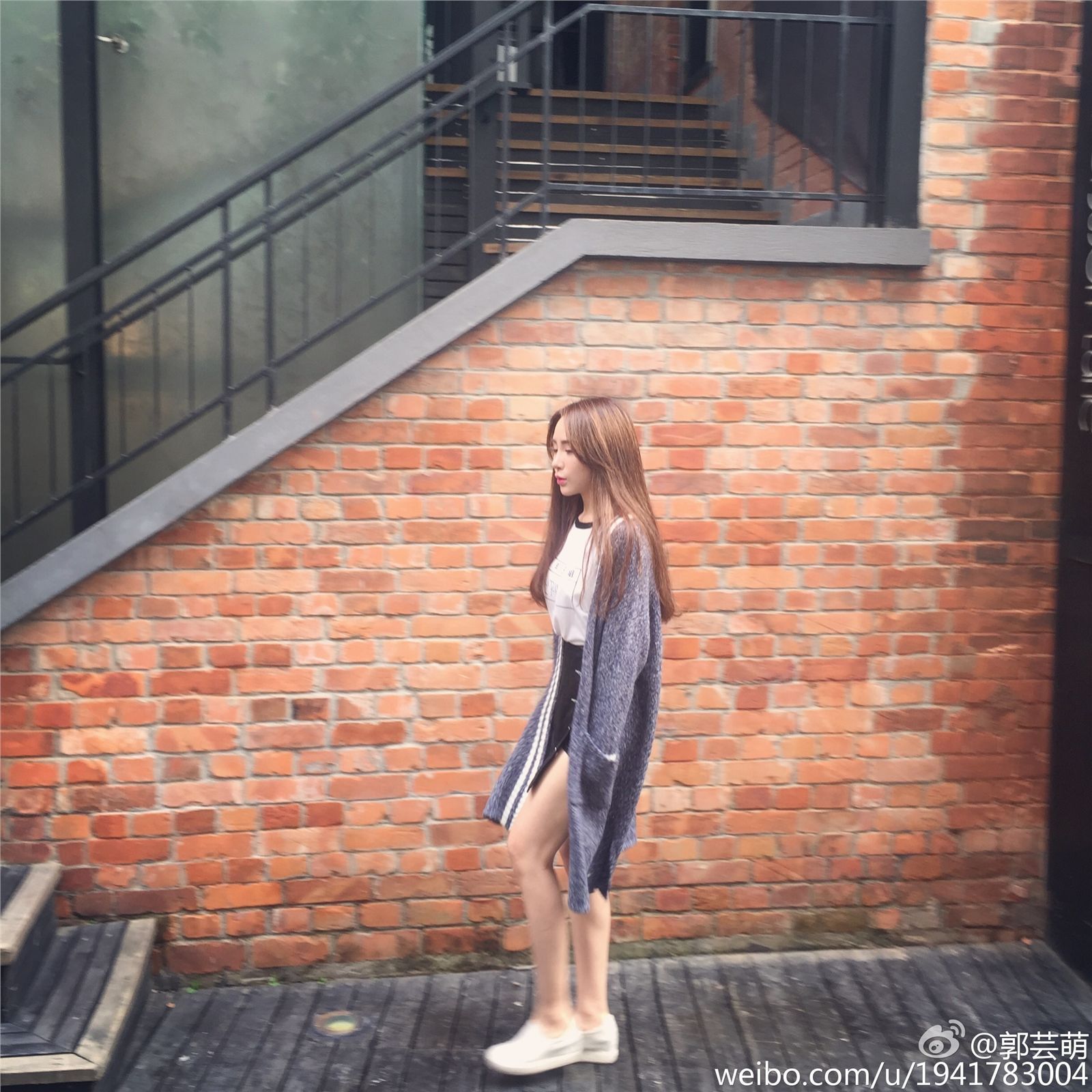 美女模特郭芸萌 微博美图合集