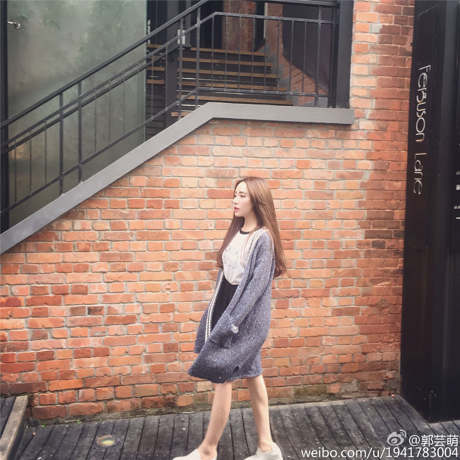 美女模特郭芸萌 微博美图合集