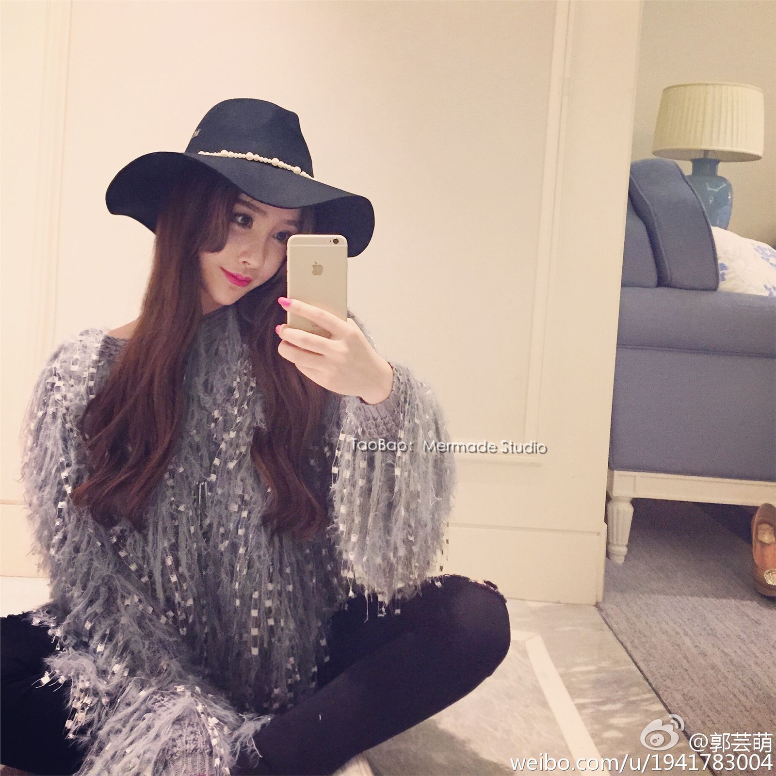 美女模特郭芸萌 微博美图合集