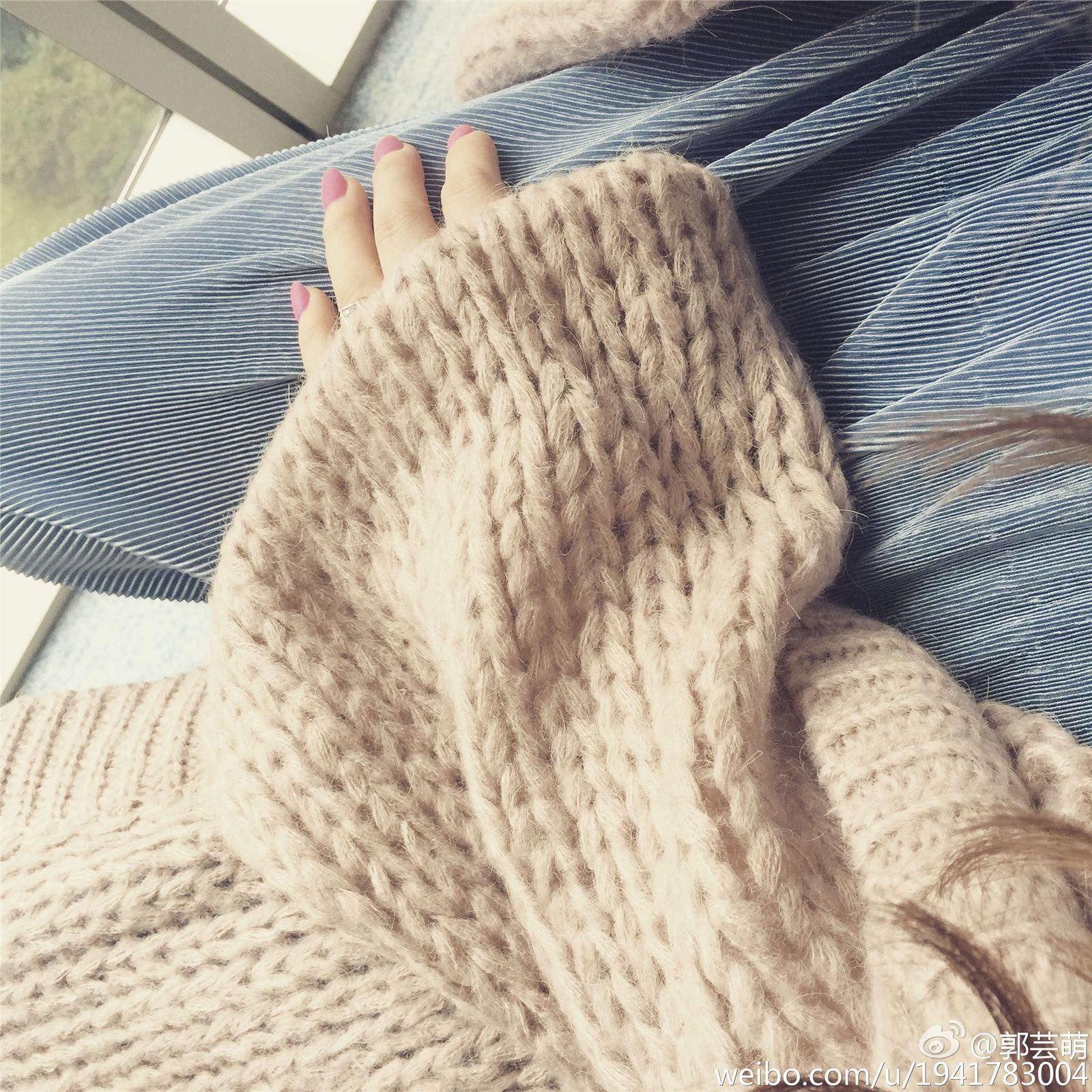 美女模特郭芸萌 微博美图合集