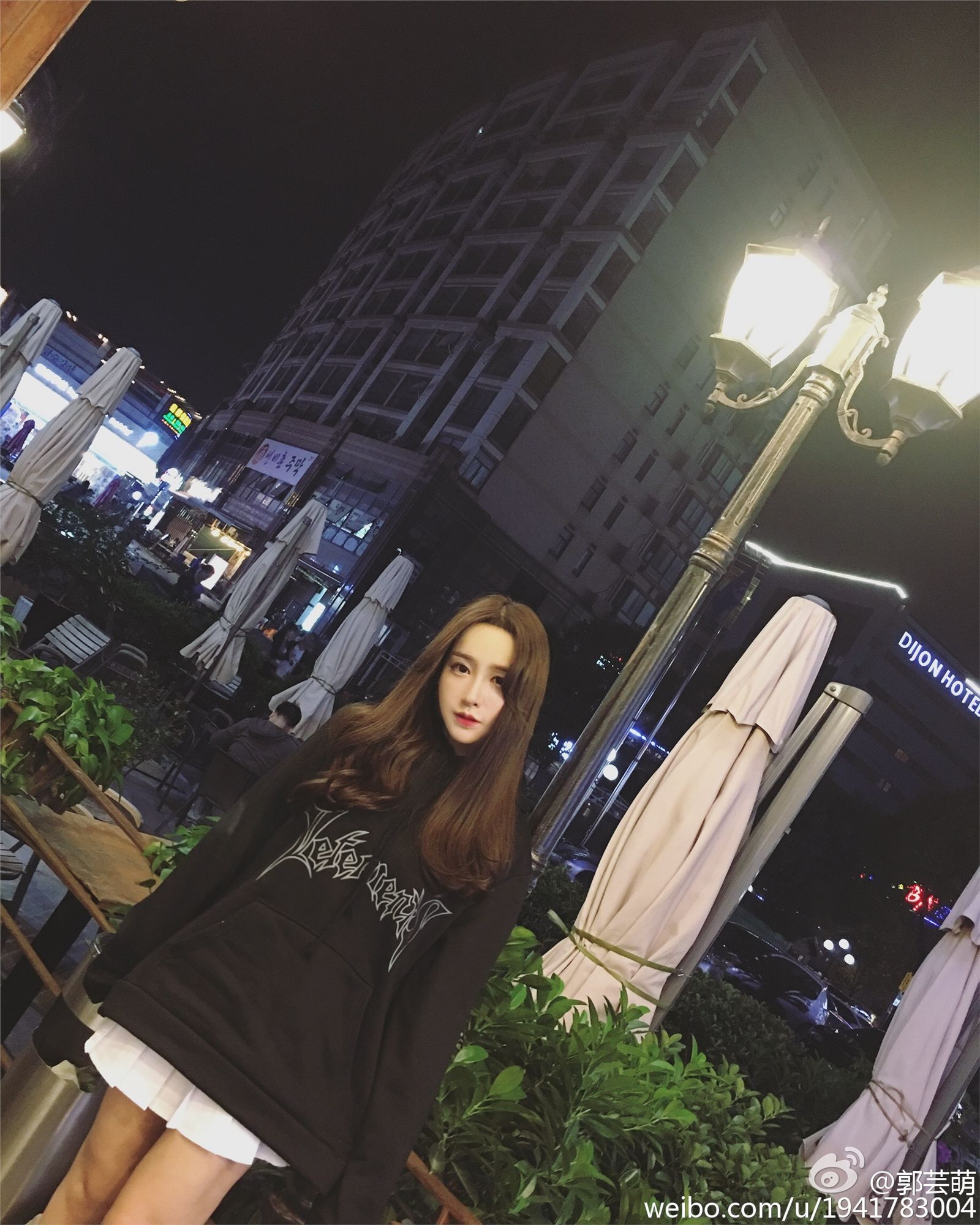 美女模特郭芸萌 微博美图合集