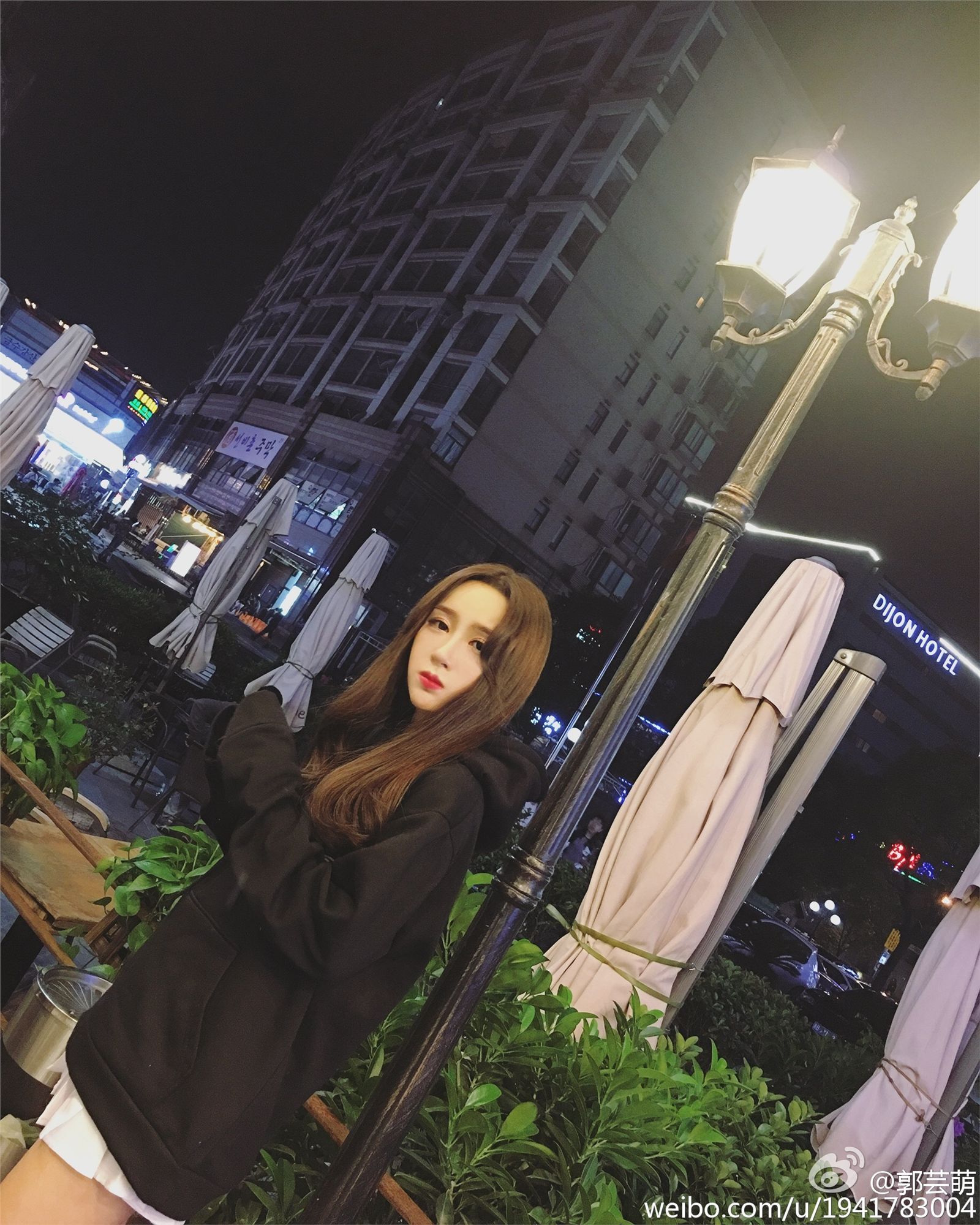 美女模特郭芸萌 微博美图合集