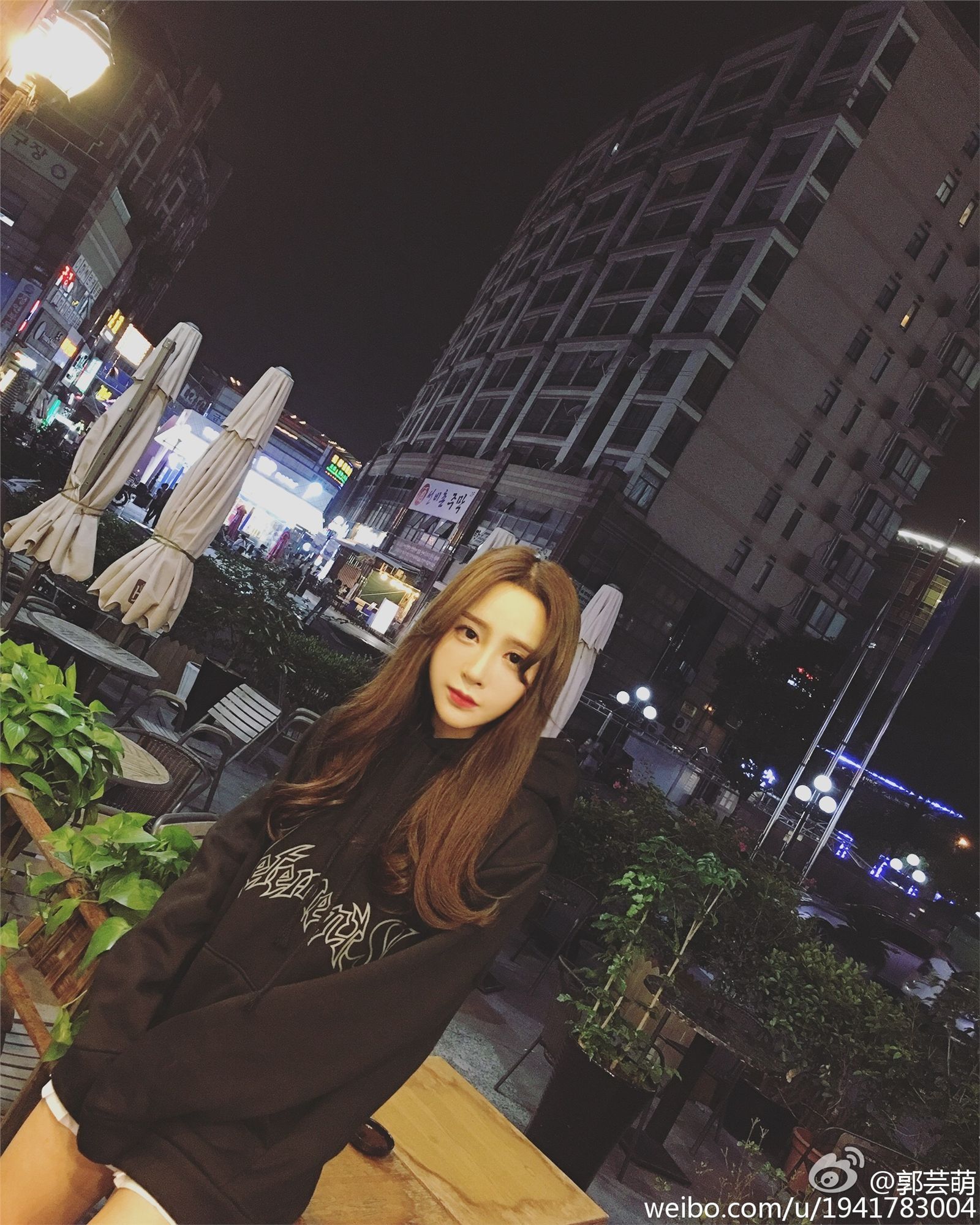 美女模特郭芸萌 微博美图合集