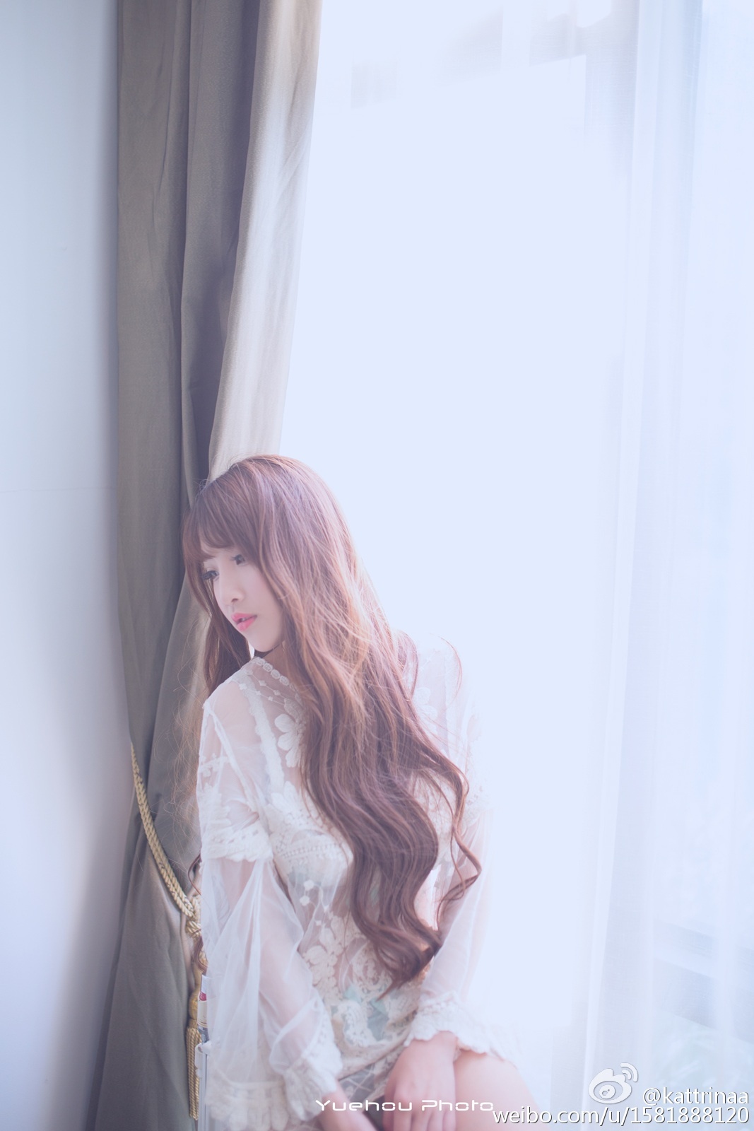 长发美女邵小喵喵清新怡人唯美图集