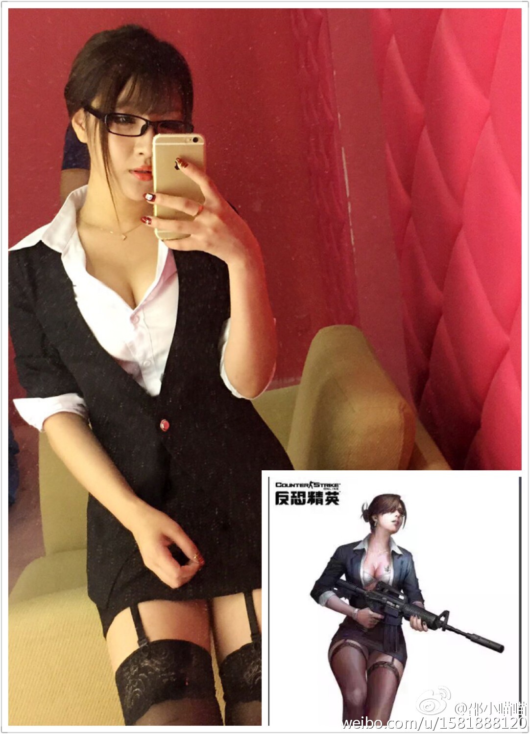 长发美女邵小喵喵清新怡人唯美图集