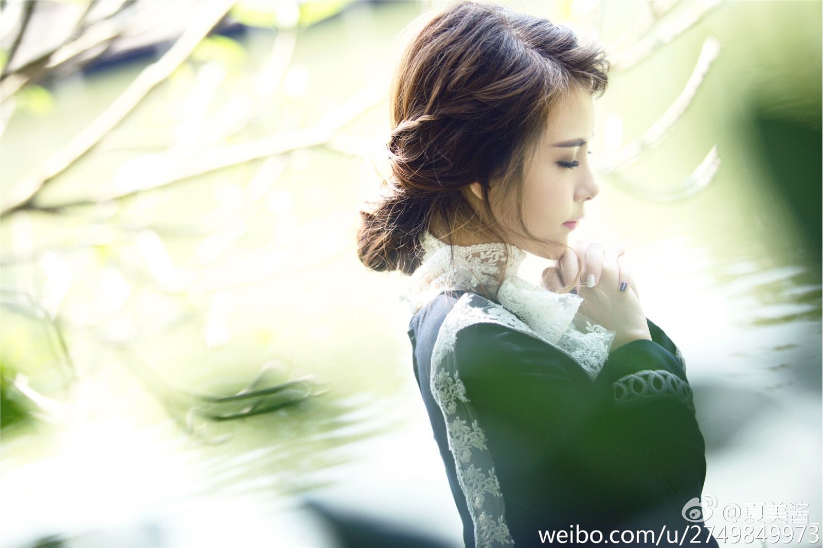 波萝社LOL美女夏美酱 微博图集