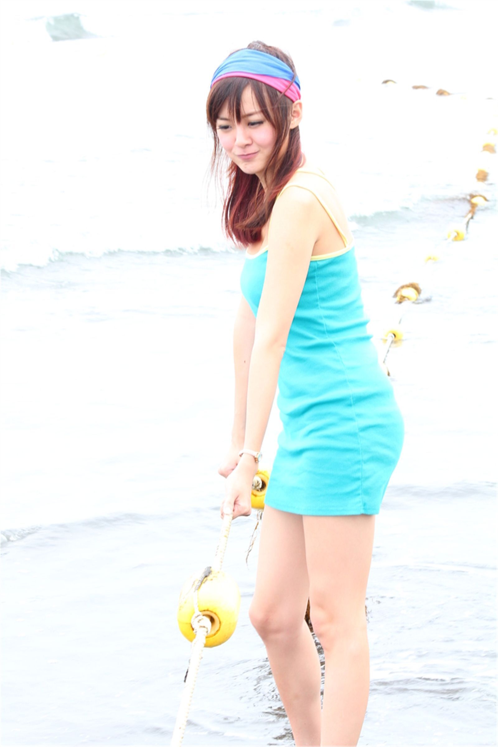 台湾清纯美女小夢 烏石港外拍