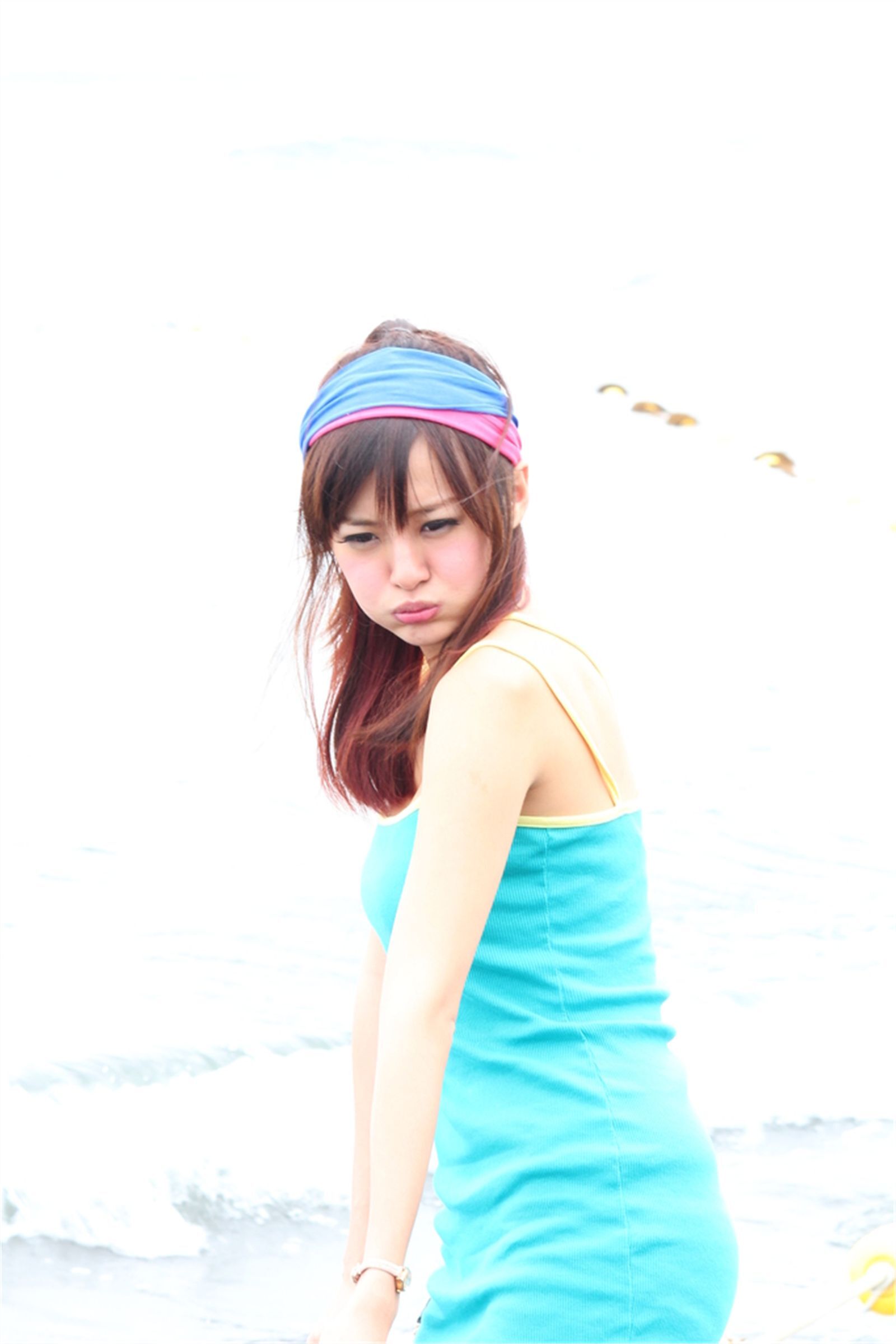 台湾清纯美女小夢 烏石港外拍