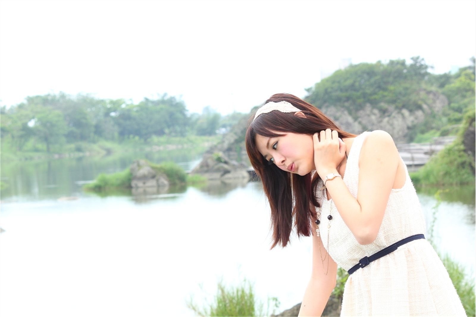 台湾清纯美女小夢 烏石港外拍