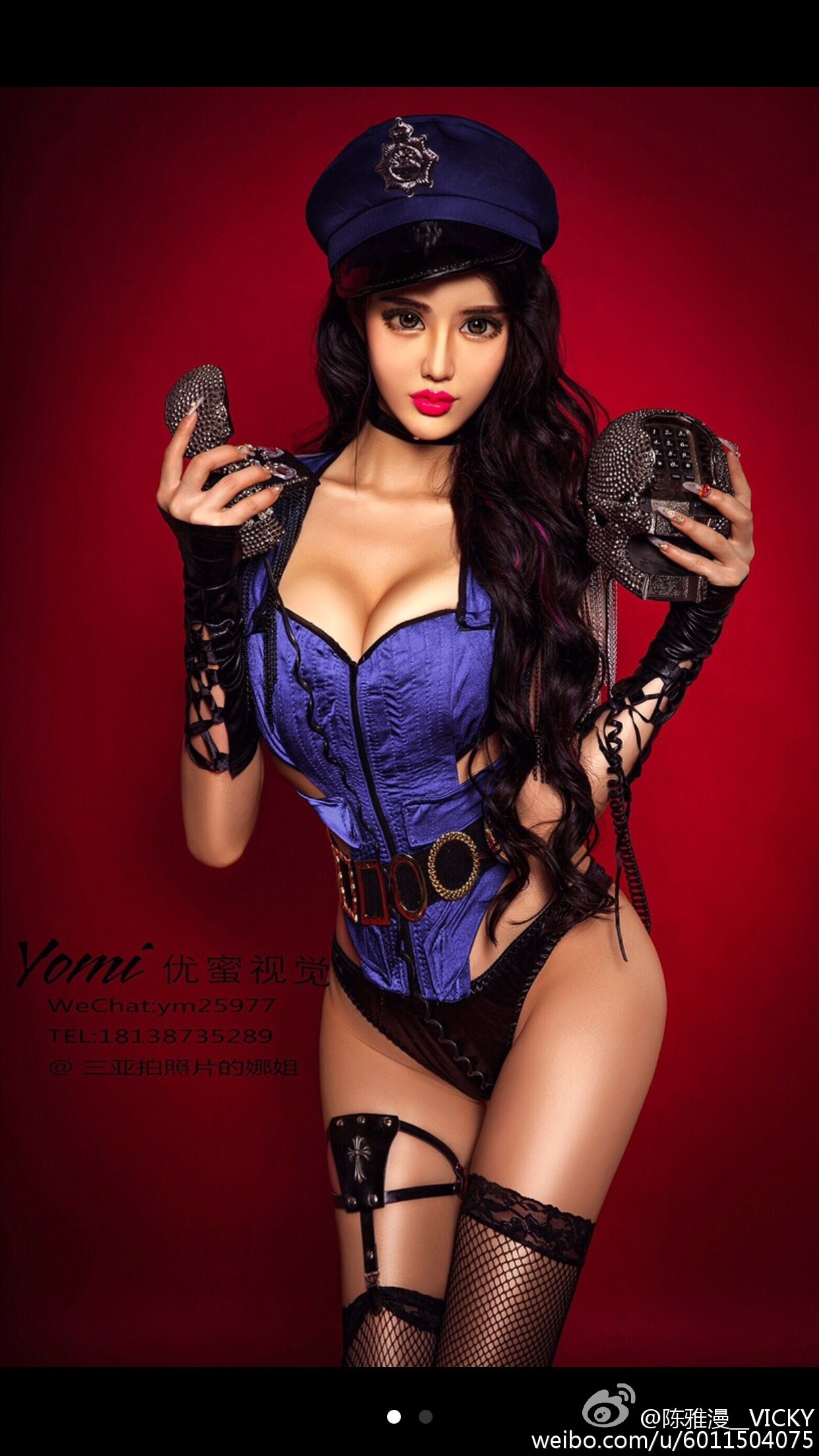 微博女郎 陈雅曼 欣杨最新图集写真